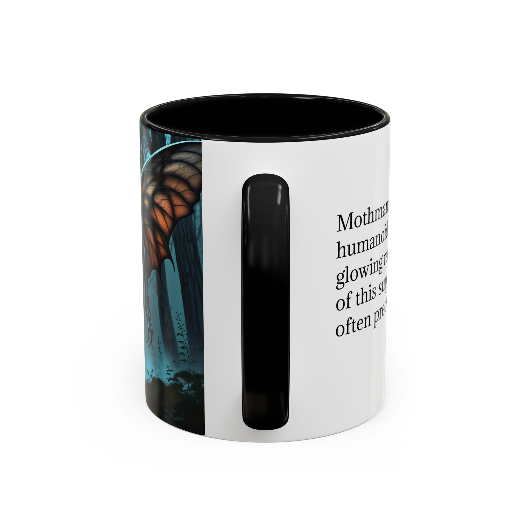 Mothman Mug: Supernatural Coffee Cup, Mythical Creature, Urban Legend (Forrest)
