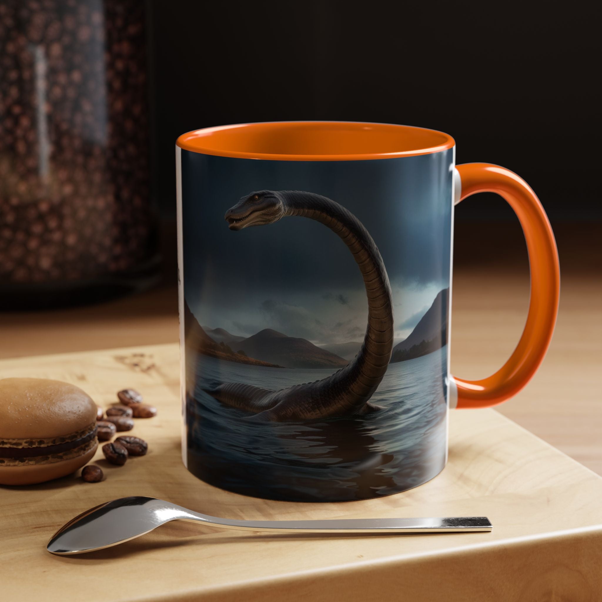 Loch Ness Monster: Nessie Coffee Cup, Legendary Sea Creature, Plesiosaurus Gift