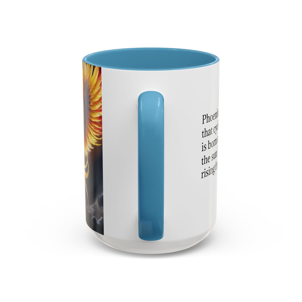 Phoenix Coffee Mug: Mythical Firebird Ceramic Cup, Fantasy Mug, Legendary Creature