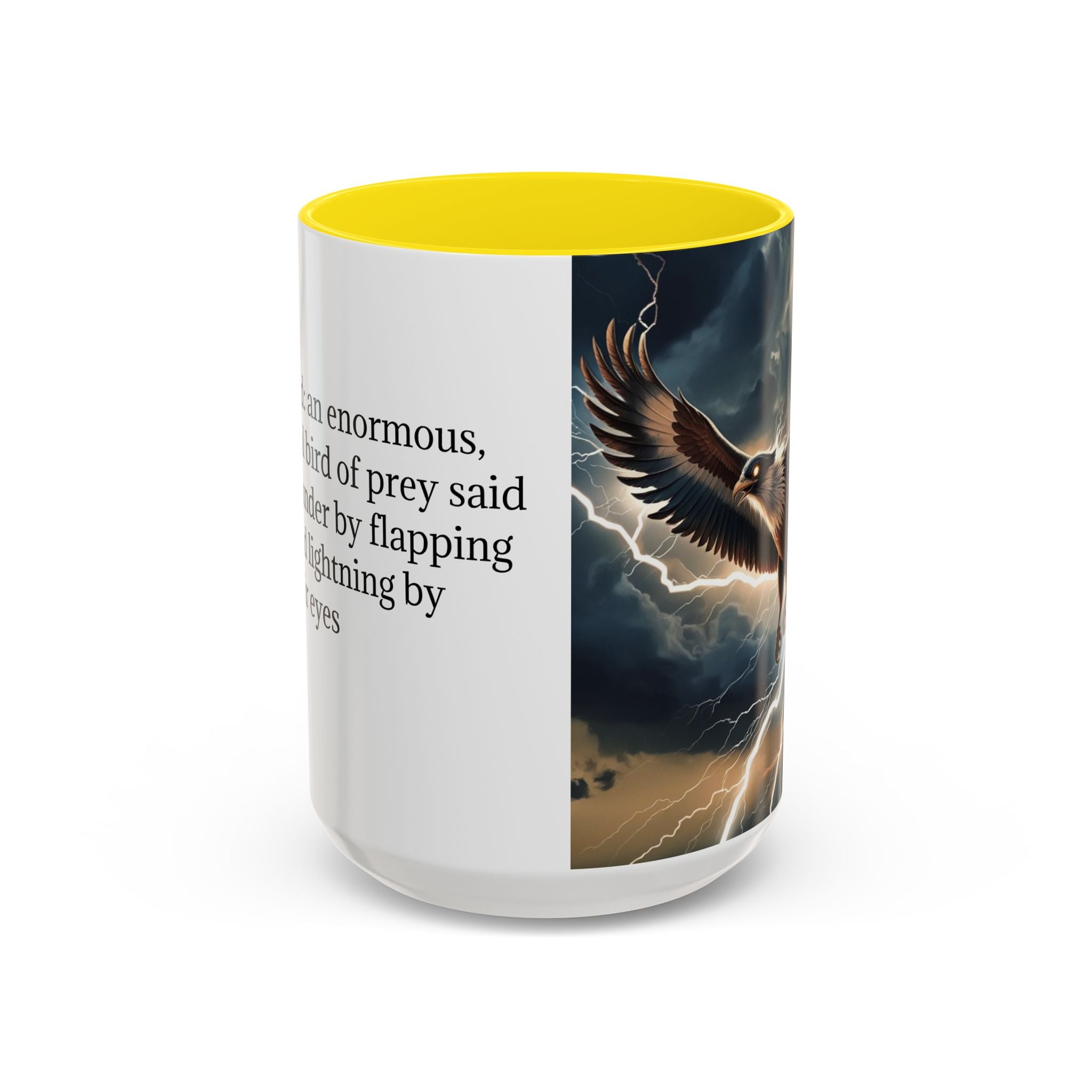 Thunderbird Coffee Cup: Legendary Creature, Spirit Animal, Cryptid Mugs for Men