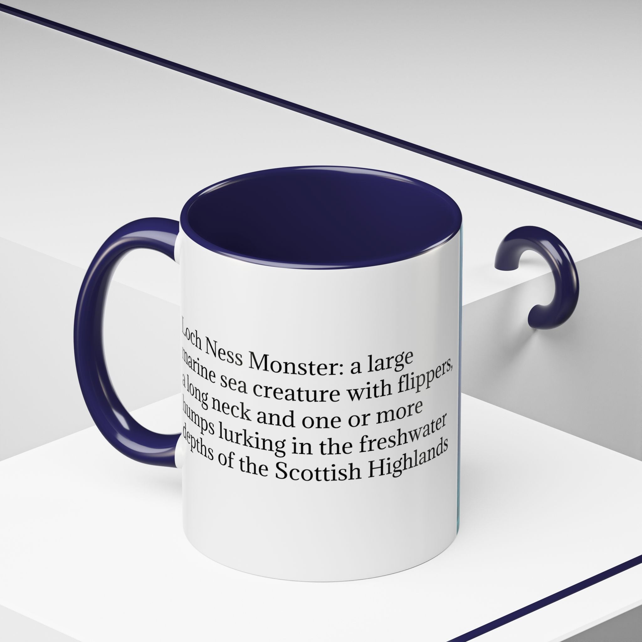 Loch Ness Monster: Nessie Coffee Mug, Mythical Sea Creature, Plesiosaurus Gift