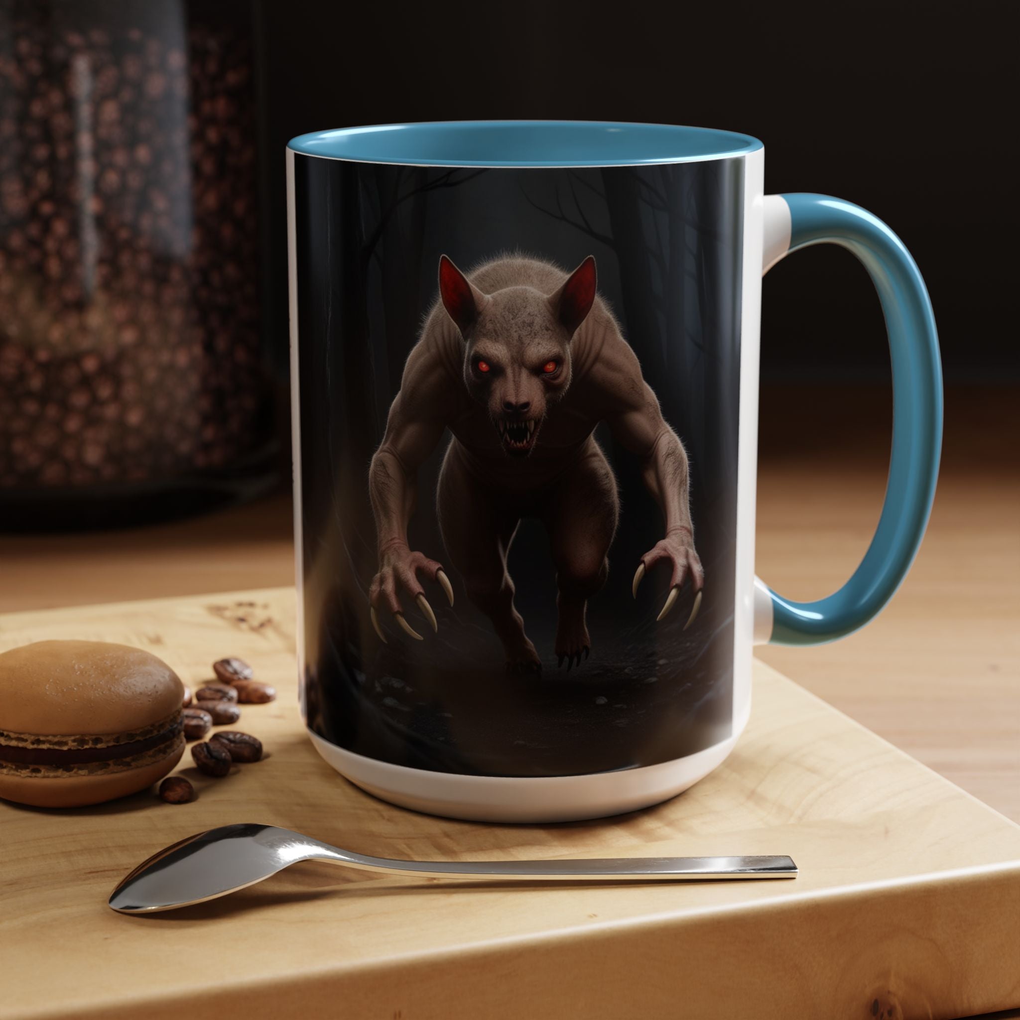 Chupacabra Mug: Cryptid Coffee Cup, Supernatural Beast, Mexican Folklore Gift