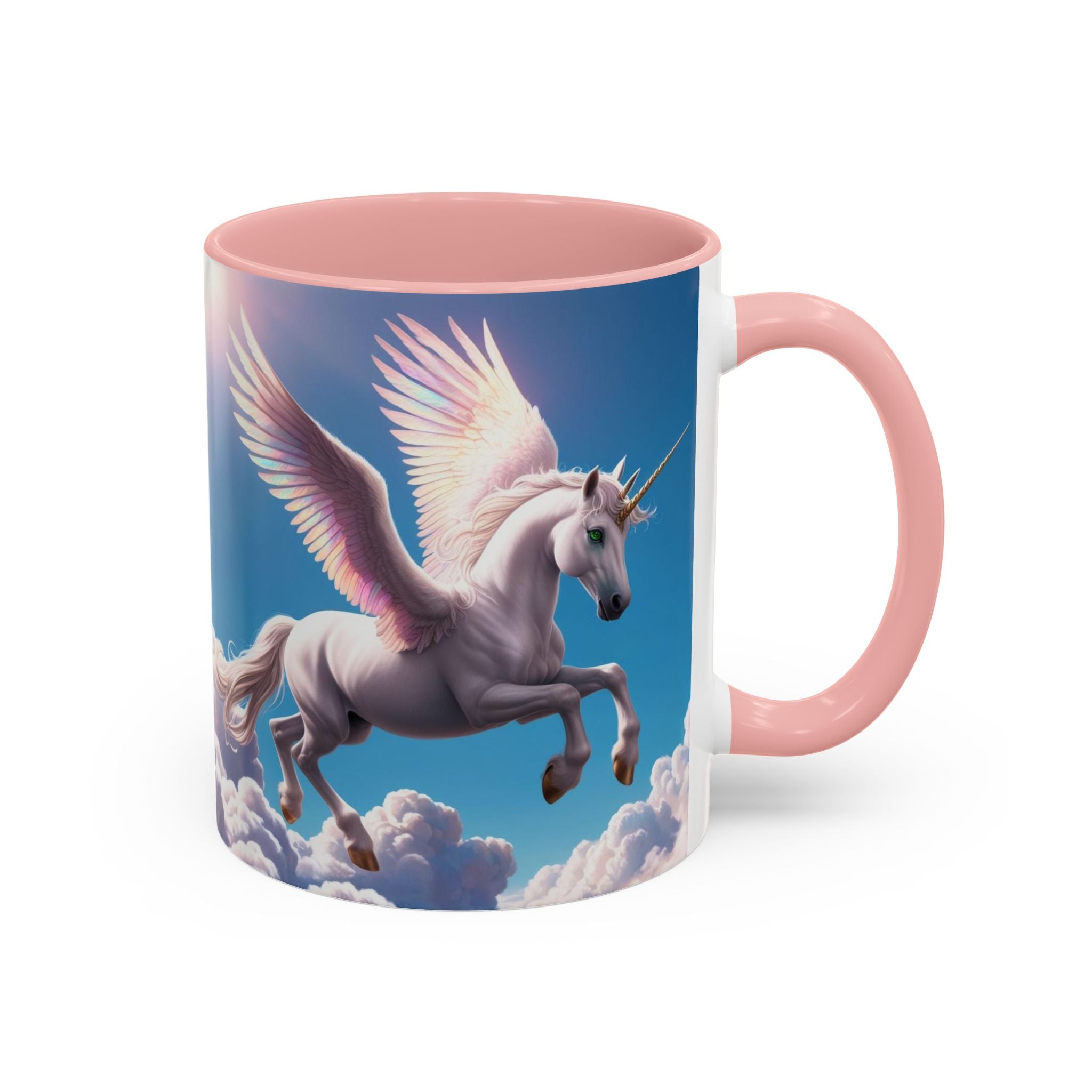 Unicorn Coffee Cup: Fantasy Alicorn Mug, Legendary Creature, Enchanted Gift (Purple)