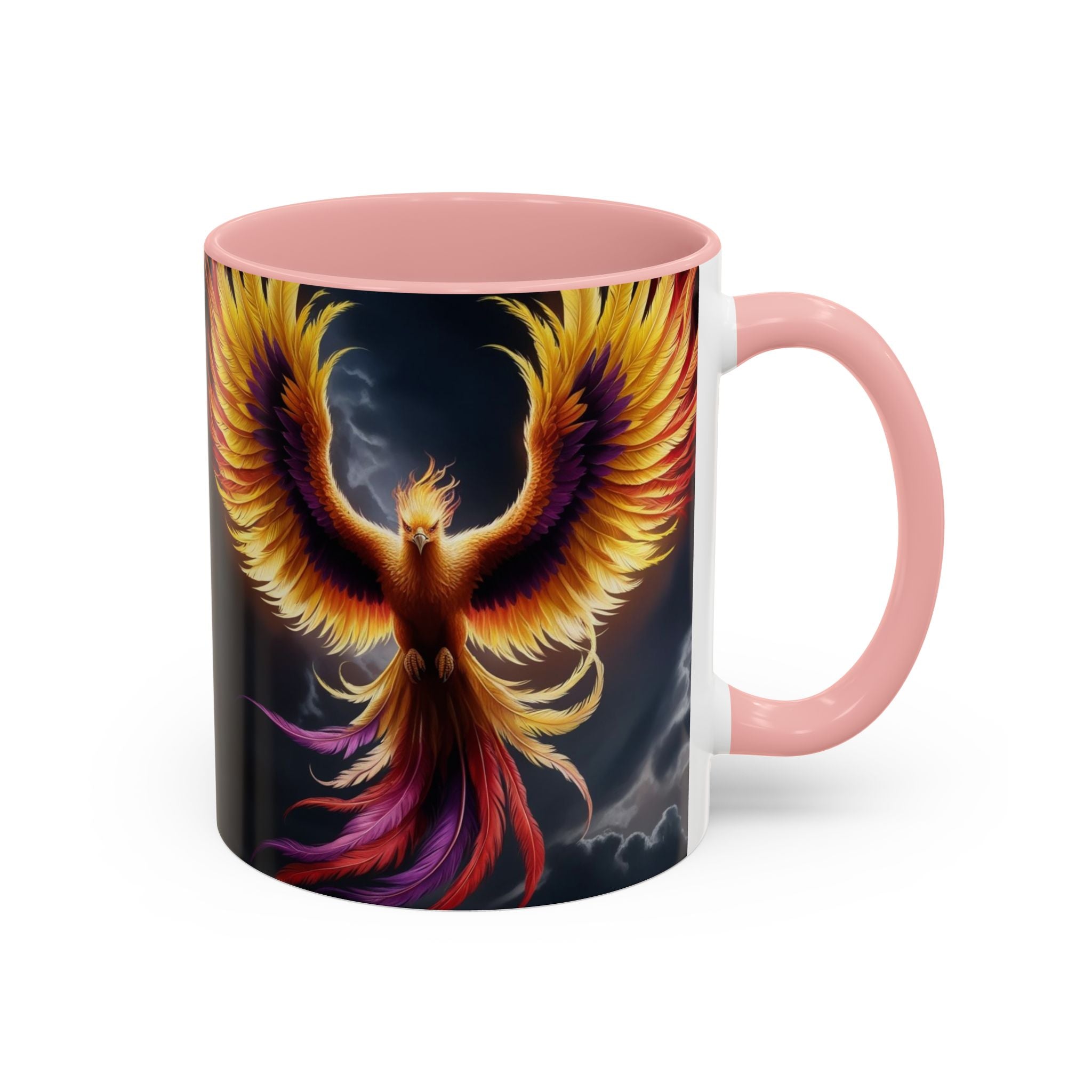 Phoenix Coffee Mug: Mythical Firebird Ceramic Cup, Fantasy Mug, Legendary Creature