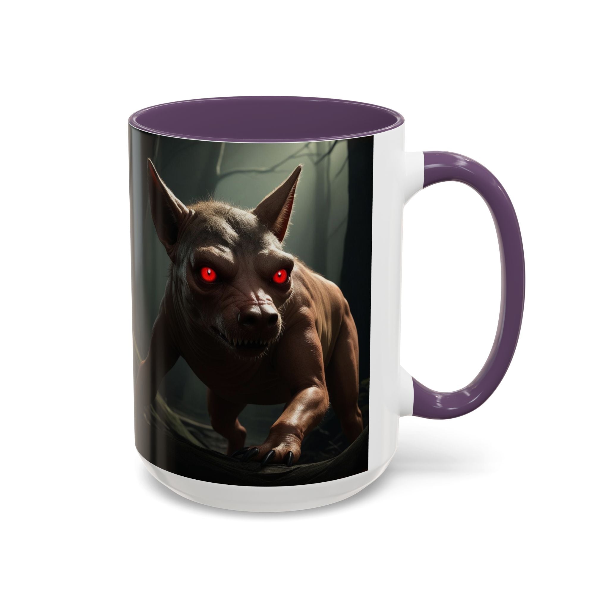 Chupacabra Coffee Cup Supernatural Beast, Mexican Folklore Gift, Mythical Canine Cryptid