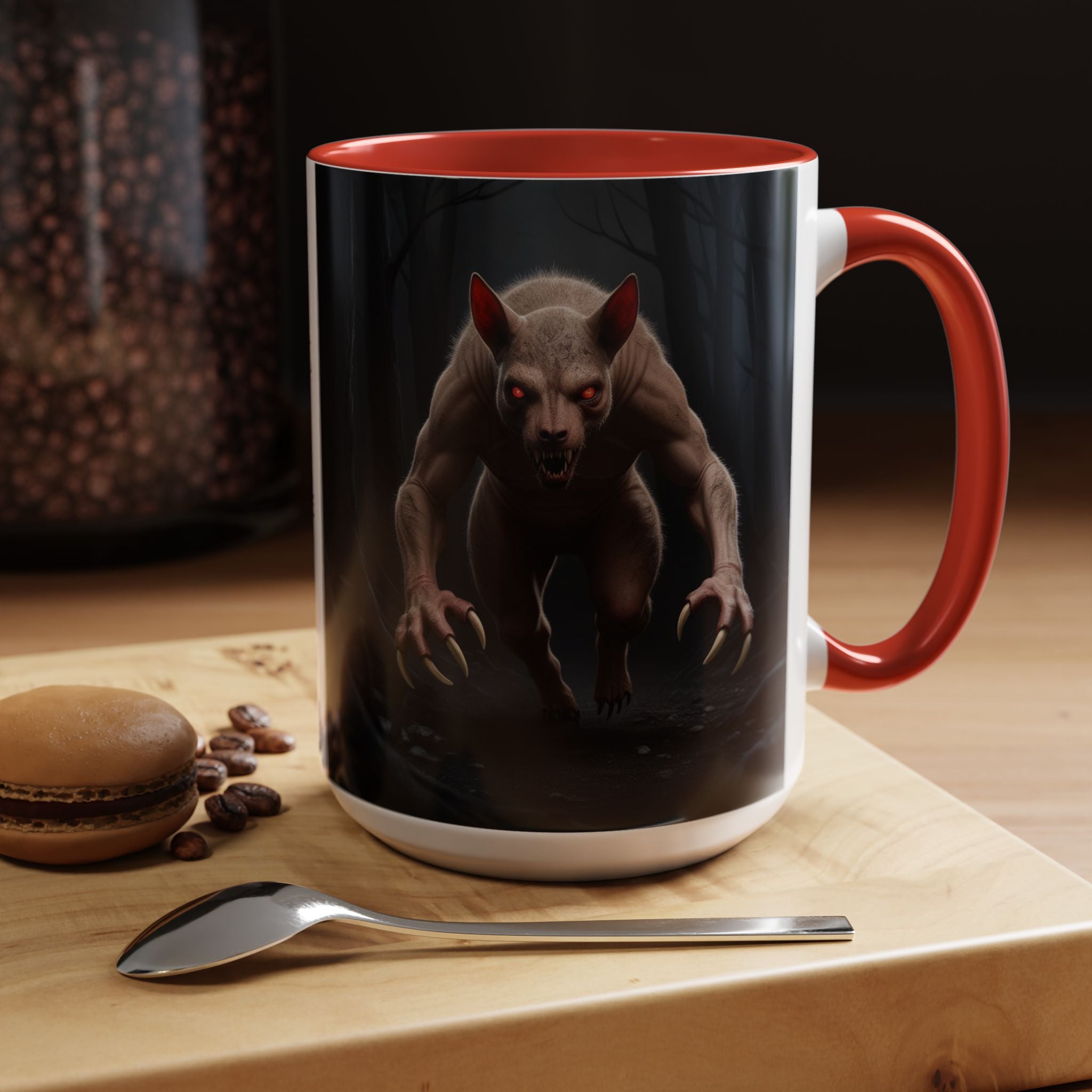 Chupacabra Mug: Cryptid Coffee Cup, Supernatural Beast, Mexican Folklore Gift