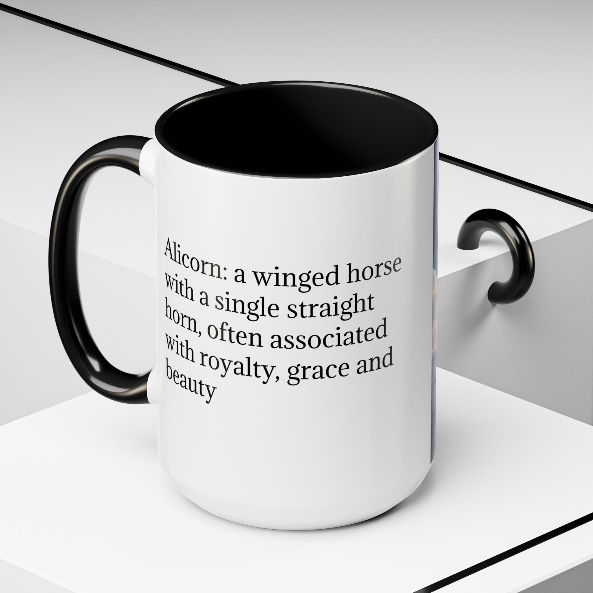 Unicorn Coffee Mug: Enchanted Alicorn, Mythical Creature, Fairytale Gift (Pink)