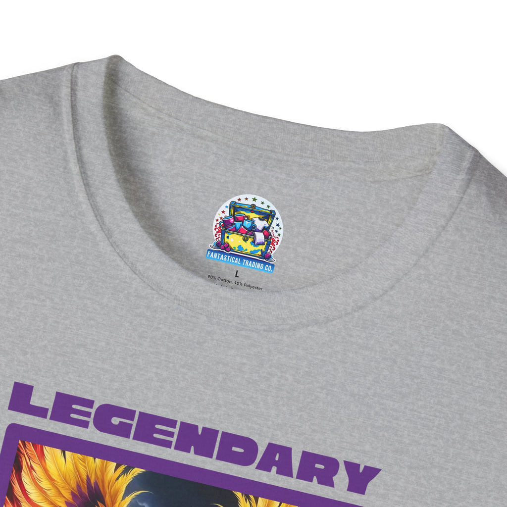 Phoenix Graphic Tee: Mythical Creature, Soft Cotton Shirt, Rise from the Ashes