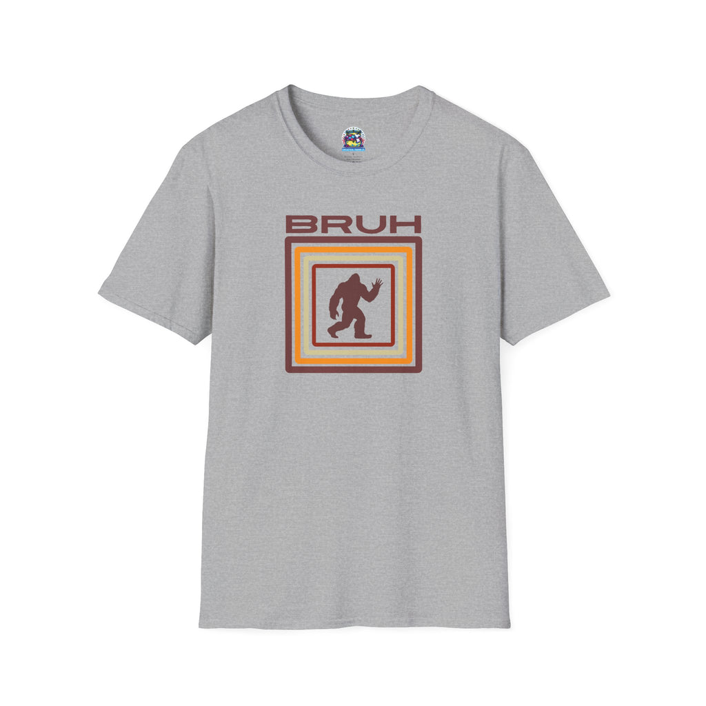 Bigfoot Shirt: Sasquatch Graphic Tee, Bruh, Soft Cotton T-shirt, Legendary Creature