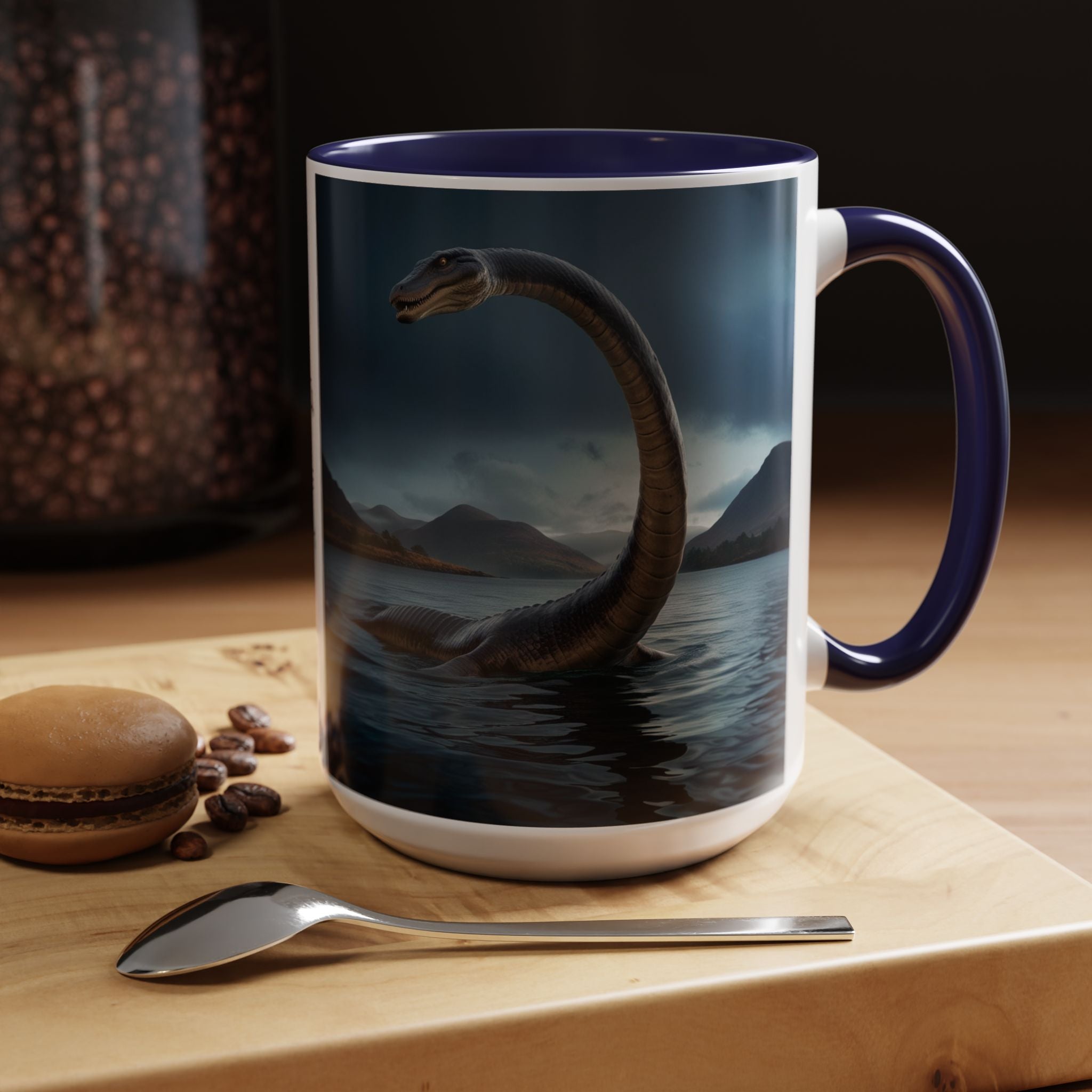 Loch Ness Monster: Nessie Coffee Cup, Legendary Sea Creature, Plesiosaurus Gift
