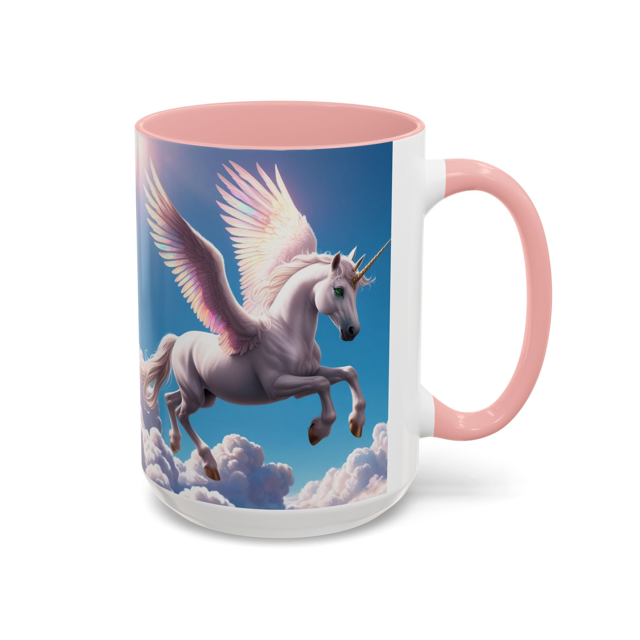 Unicorn Coffee Cup: Fantasy Alicorn Mug, Legendary Creature, Enchanted Gift (Purple)