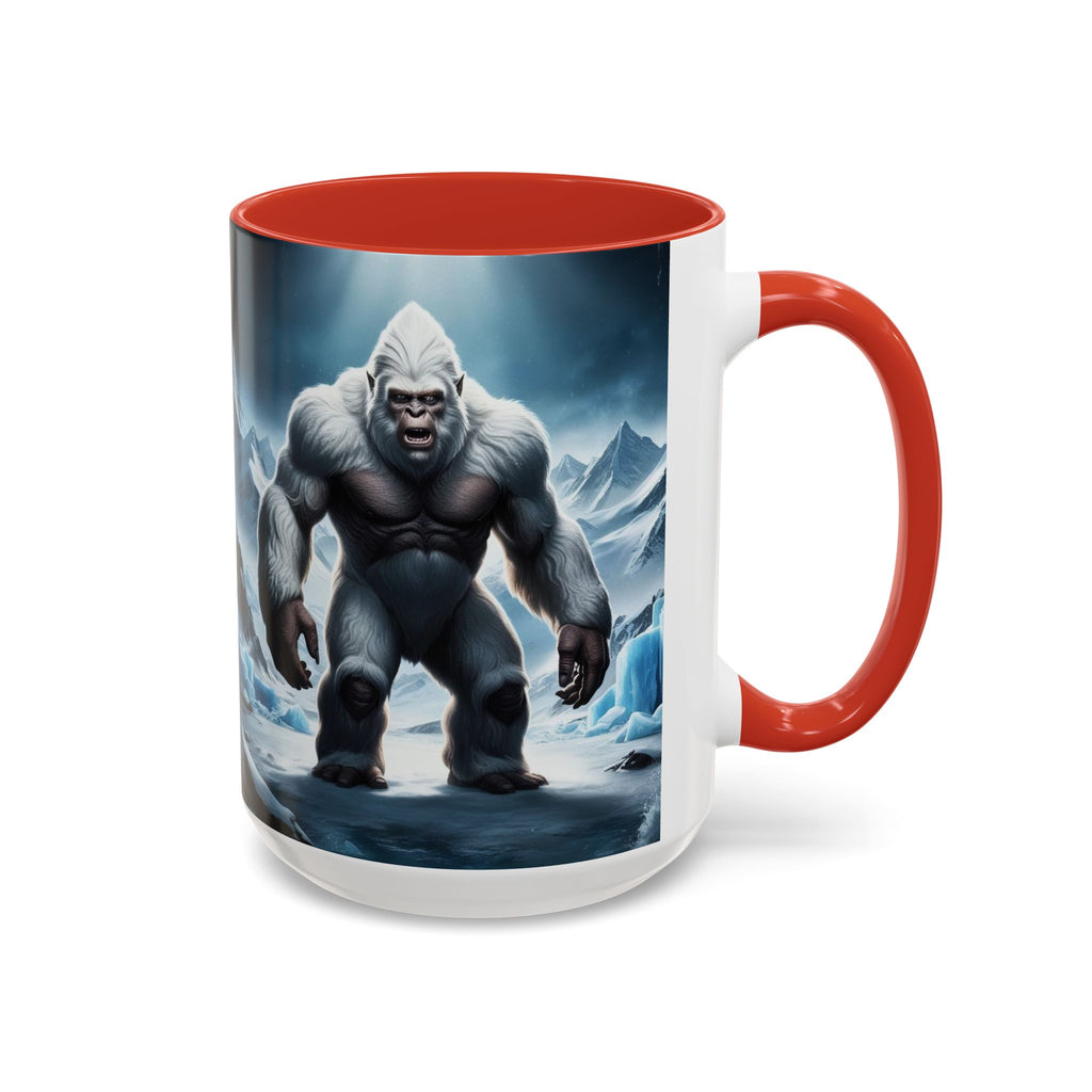 Yeti Coffee Mug: Abominable Snowman, Sasquatch Camping Gift, Himalayan Mountain Cryptid