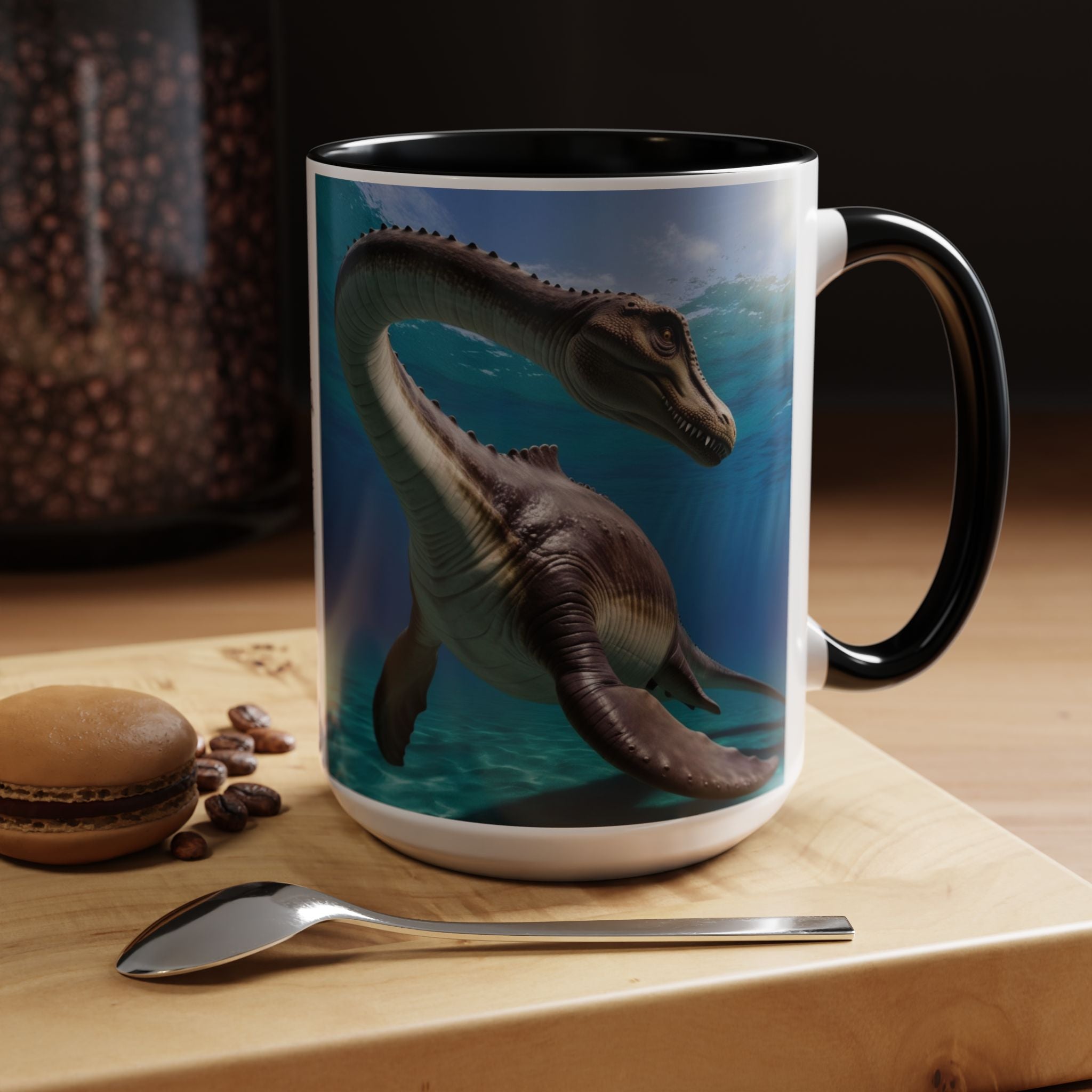 Loch Ness Monster: Nessie Coffee Mug, Mythical Sea Creature, Plesiosaurus Gift