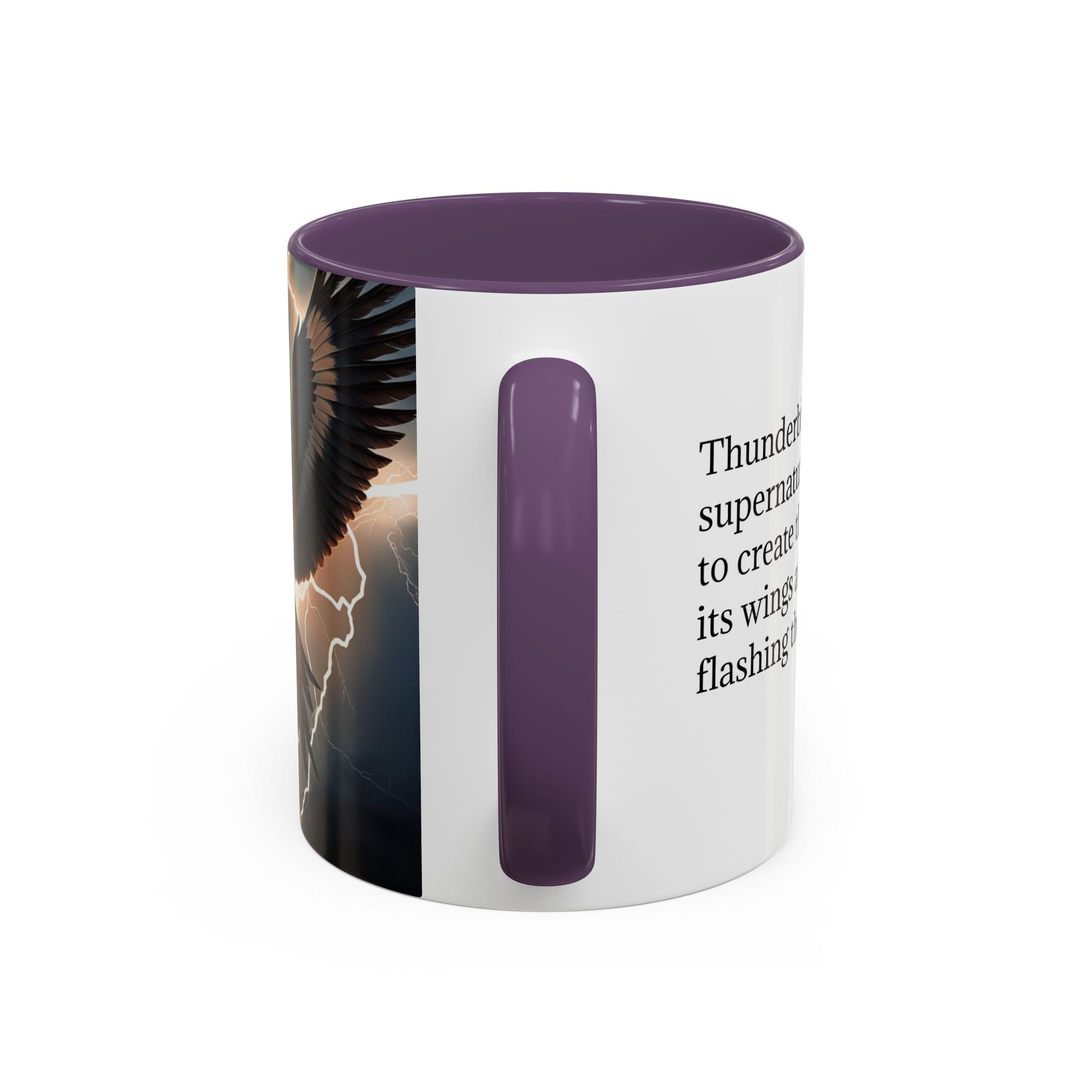 Thunderbird Coffee Cup: Legendary Creature, Spirit Animal, Cryptid Mugs for Men
