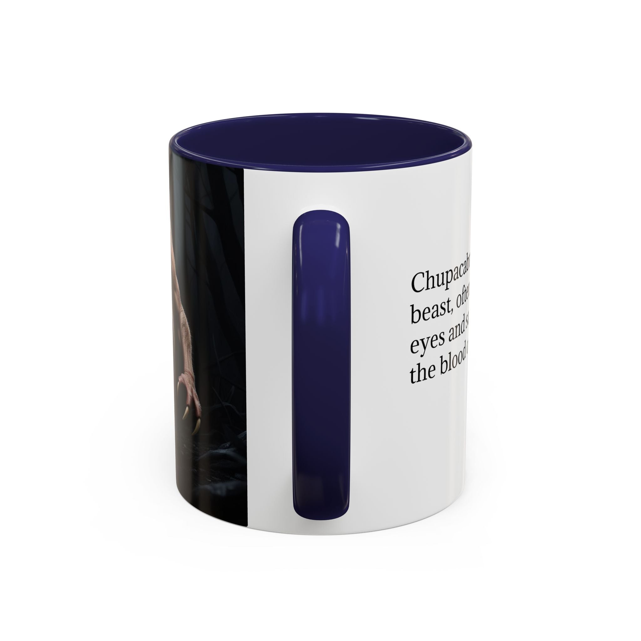 Chupacabra Mug: Cryptid Coffee Cup, Supernatural Beast, Mexican Folklore Gift
