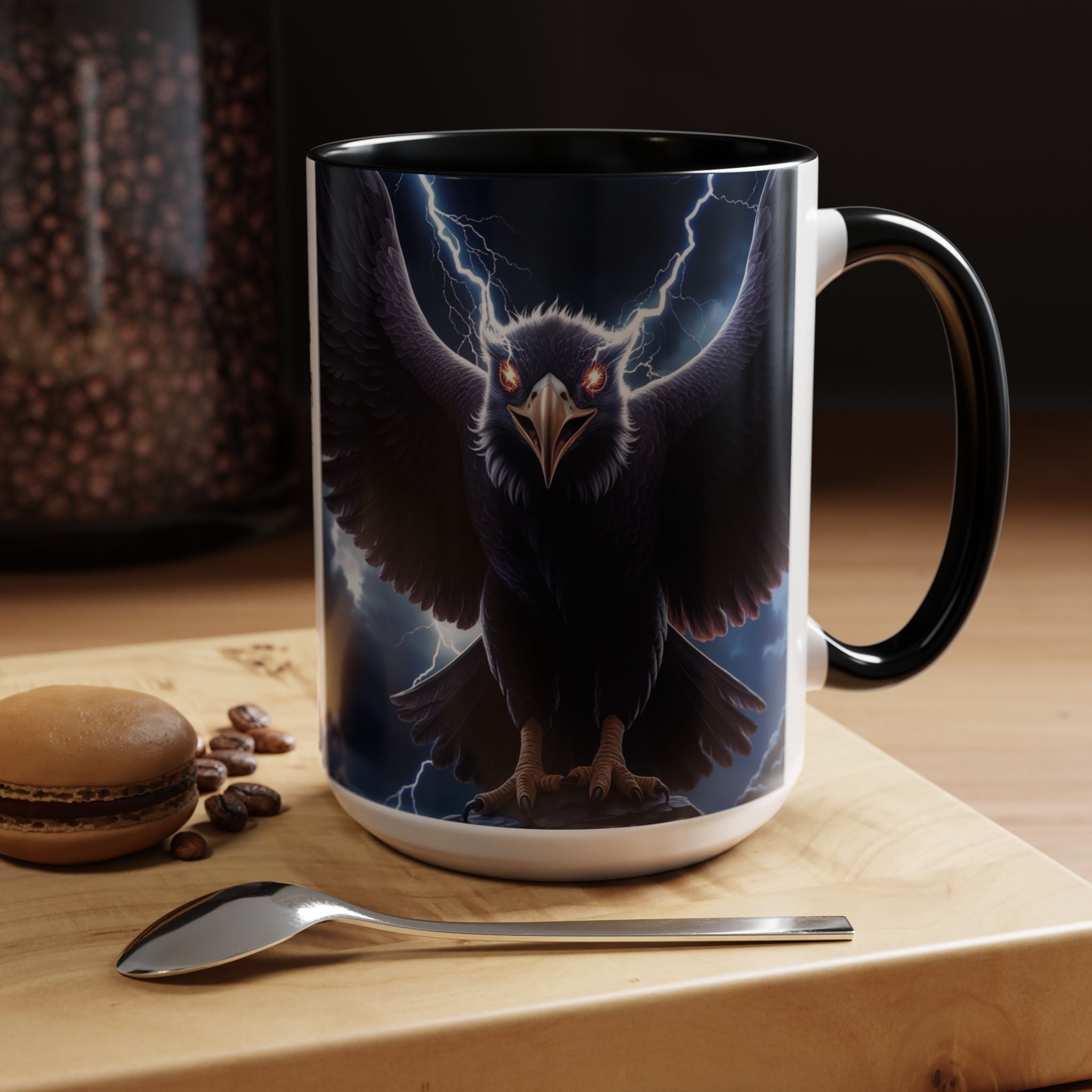 Thunderbird Coffee Mug: Mythical Creature, Native American, Cryptid Eagle