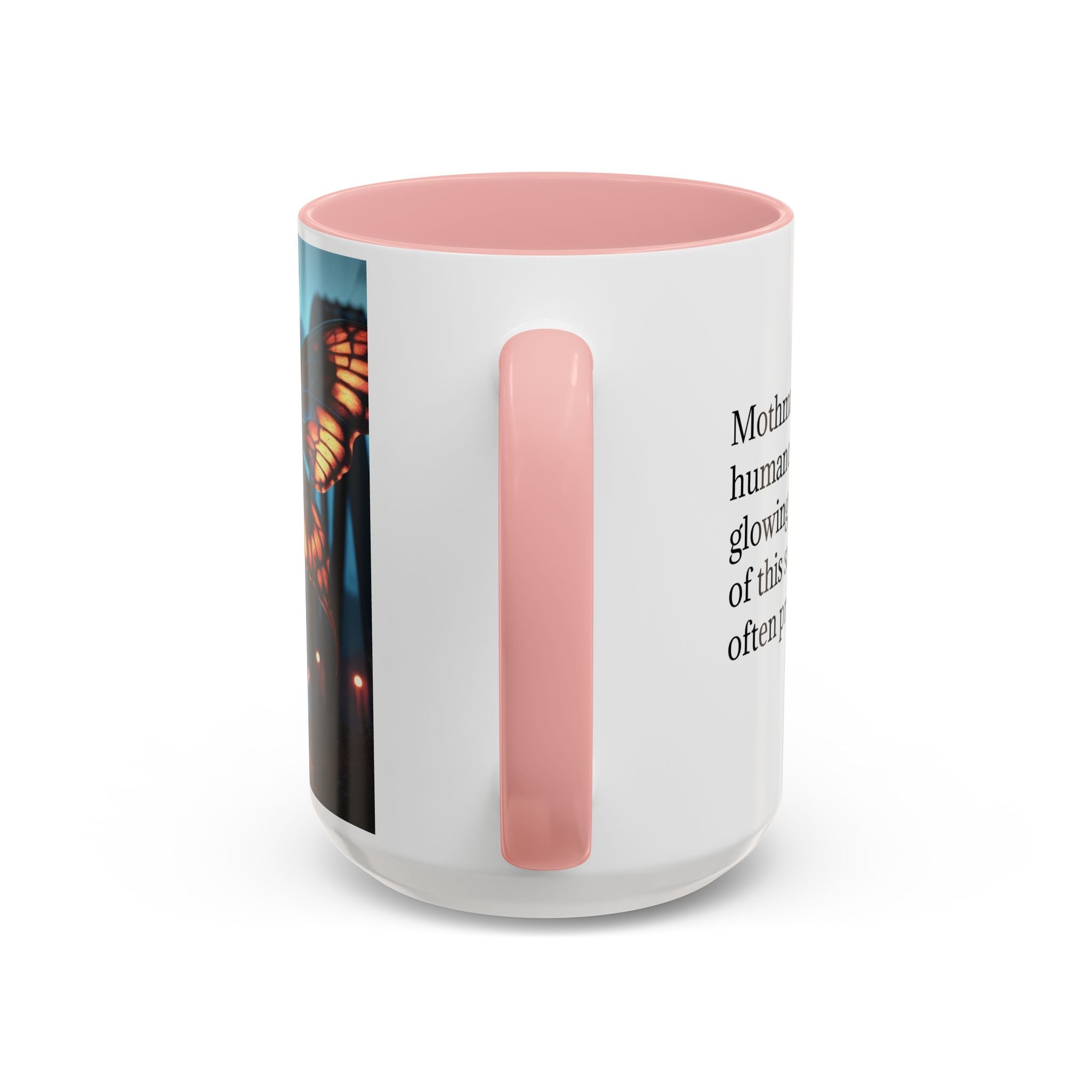 Mothman Coffee Mug: Supernatural Monster, Legendary Creature, Cryptid Gift (Bridge)
