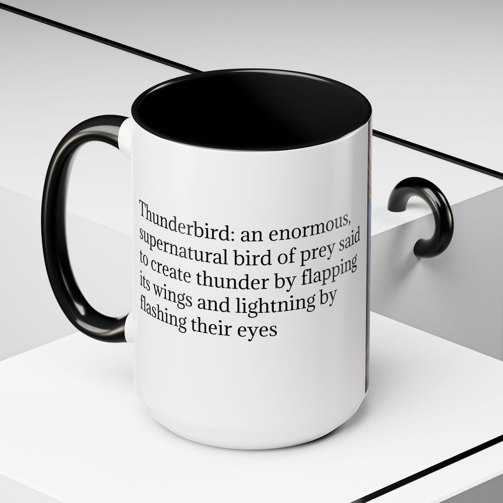 Thunderbird Coffee Mug: Native American Spirit Animal, Southwest Folklore
