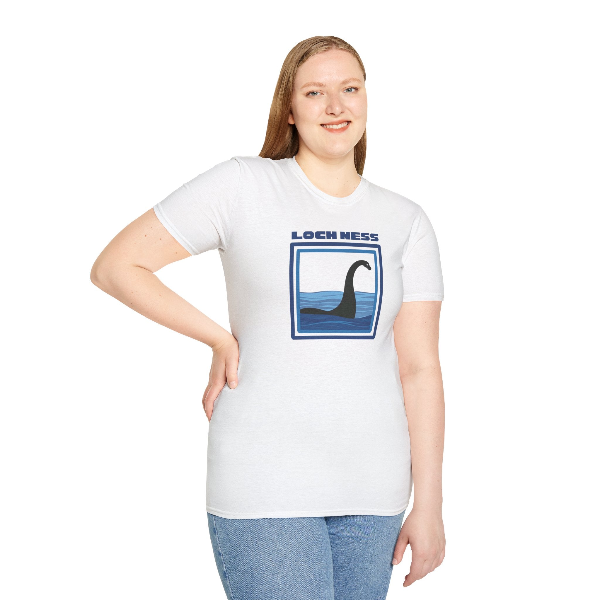 Loch Ness Monster Shirt: Nessie Tshirt, Legendary Creature, Plesiosaurus Graphic Tee