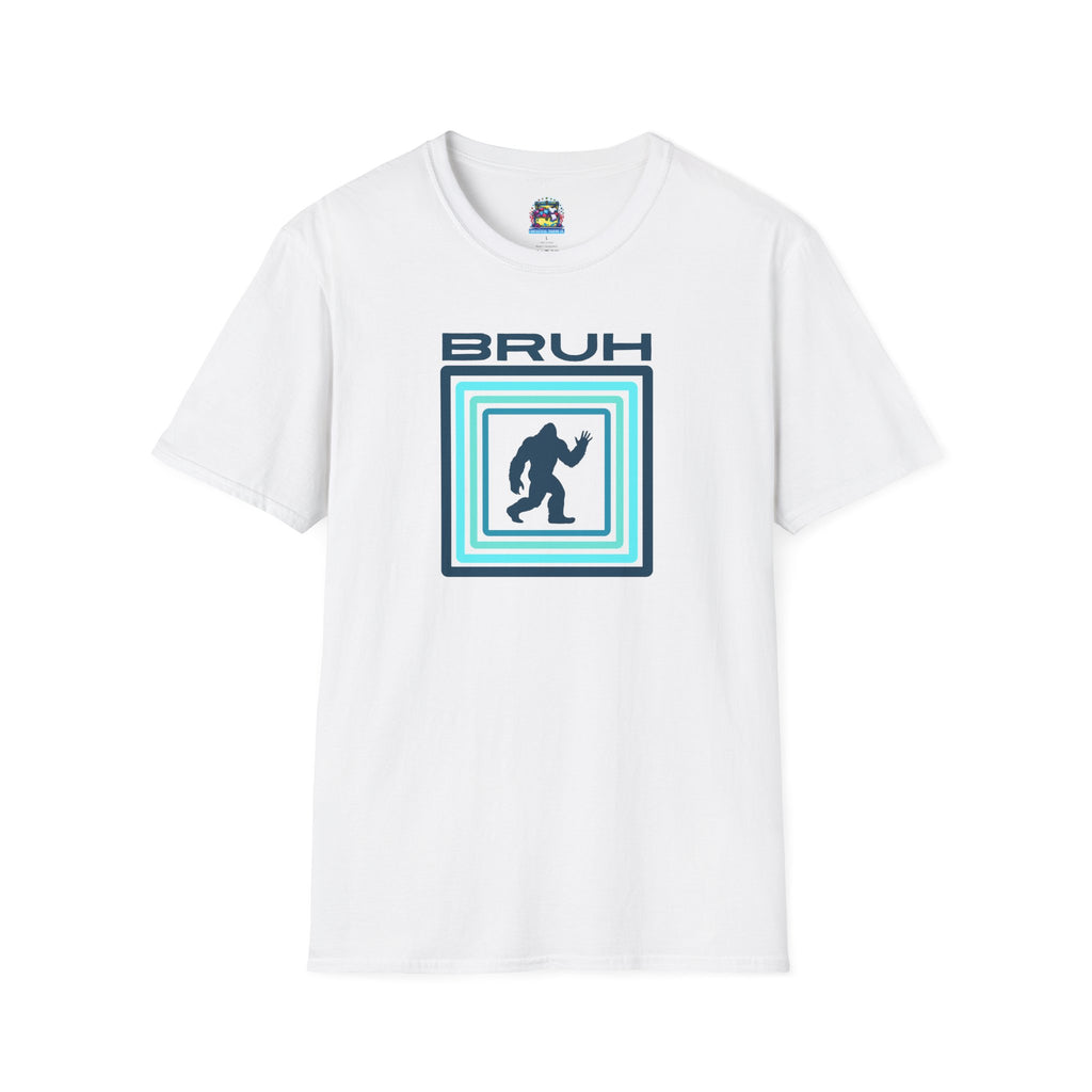 Bigfoot Graphic Tee: Sasquatch Shirt, Bruh, Soft Cotton T-shirt, Legendary Cryptid