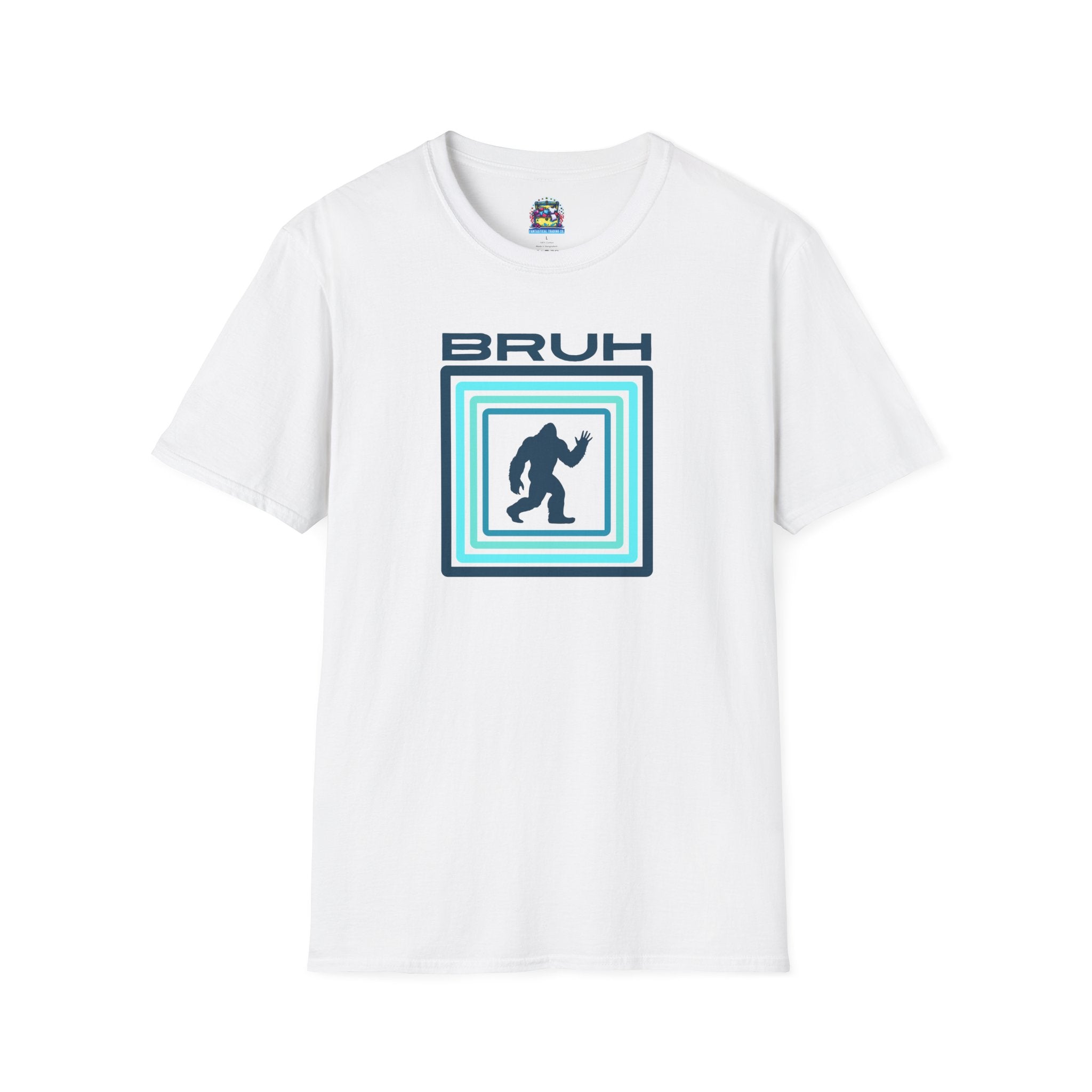 Bigfoot Graphic Tee: Sasquatch Shirt, Bruh, Soft Cotton T-shirt, Legendary Cryptid