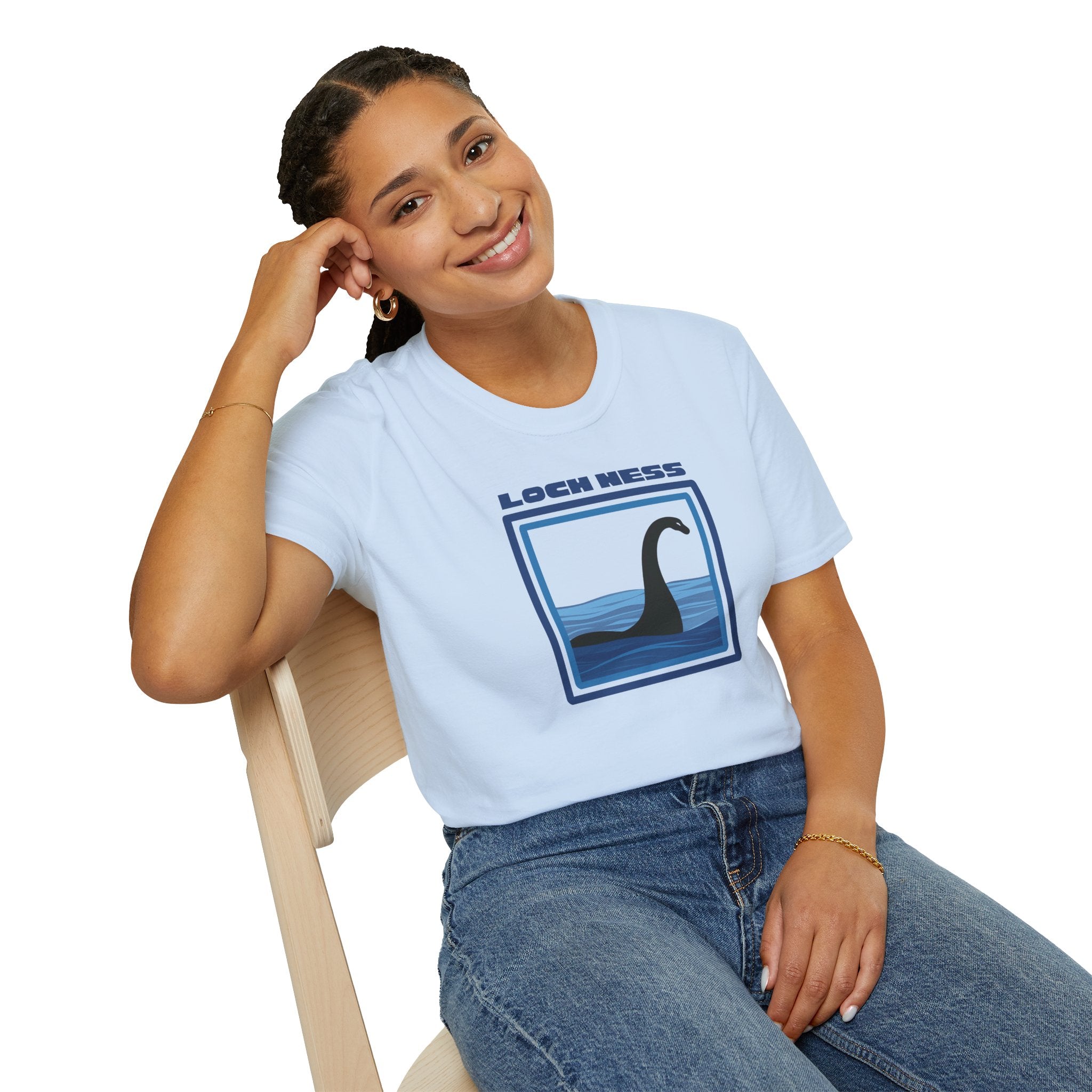Loch Ness Monster Shirt: Nessie Tshirt, Legendary Creature, Plesiosaurus Graphic Tee