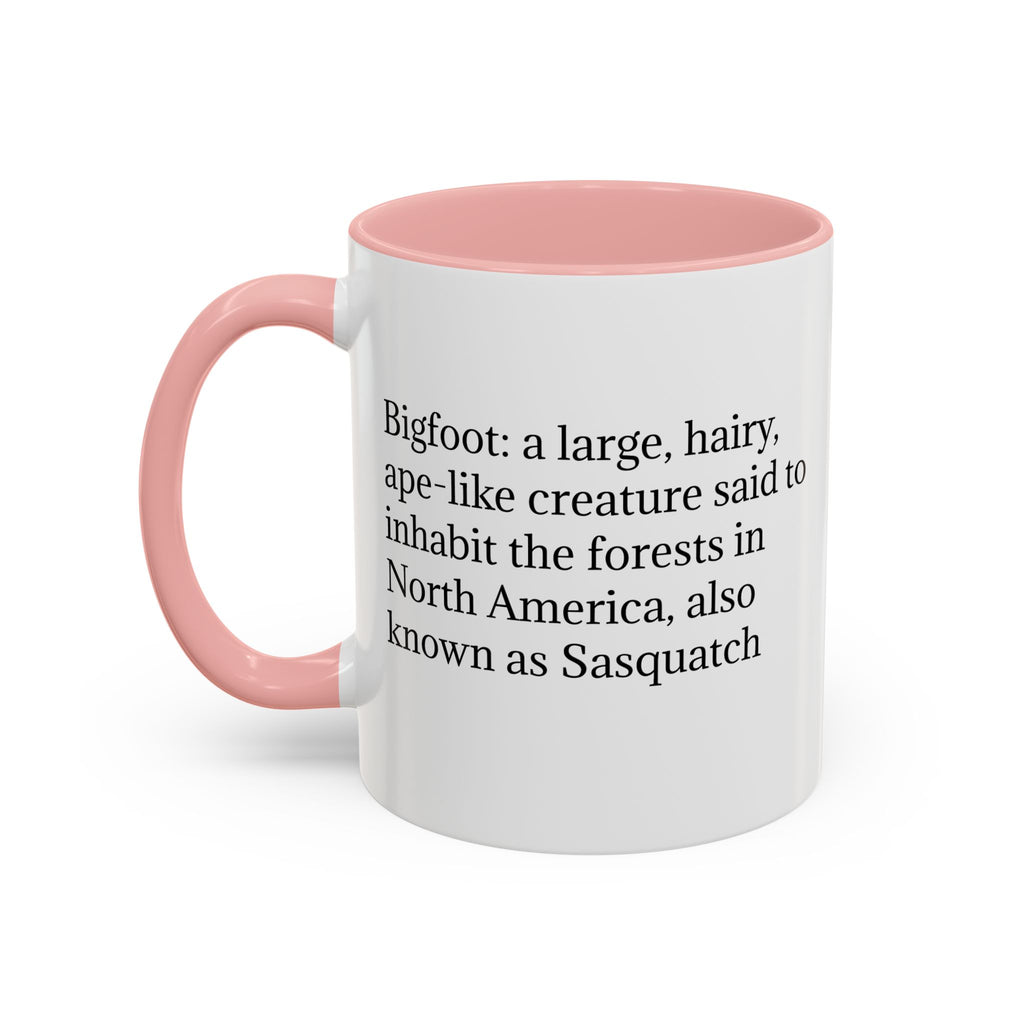 Bigfoot Coffee Mug: Sasquatch, Forest Cryptid, Mythical Creature, Camping Gift