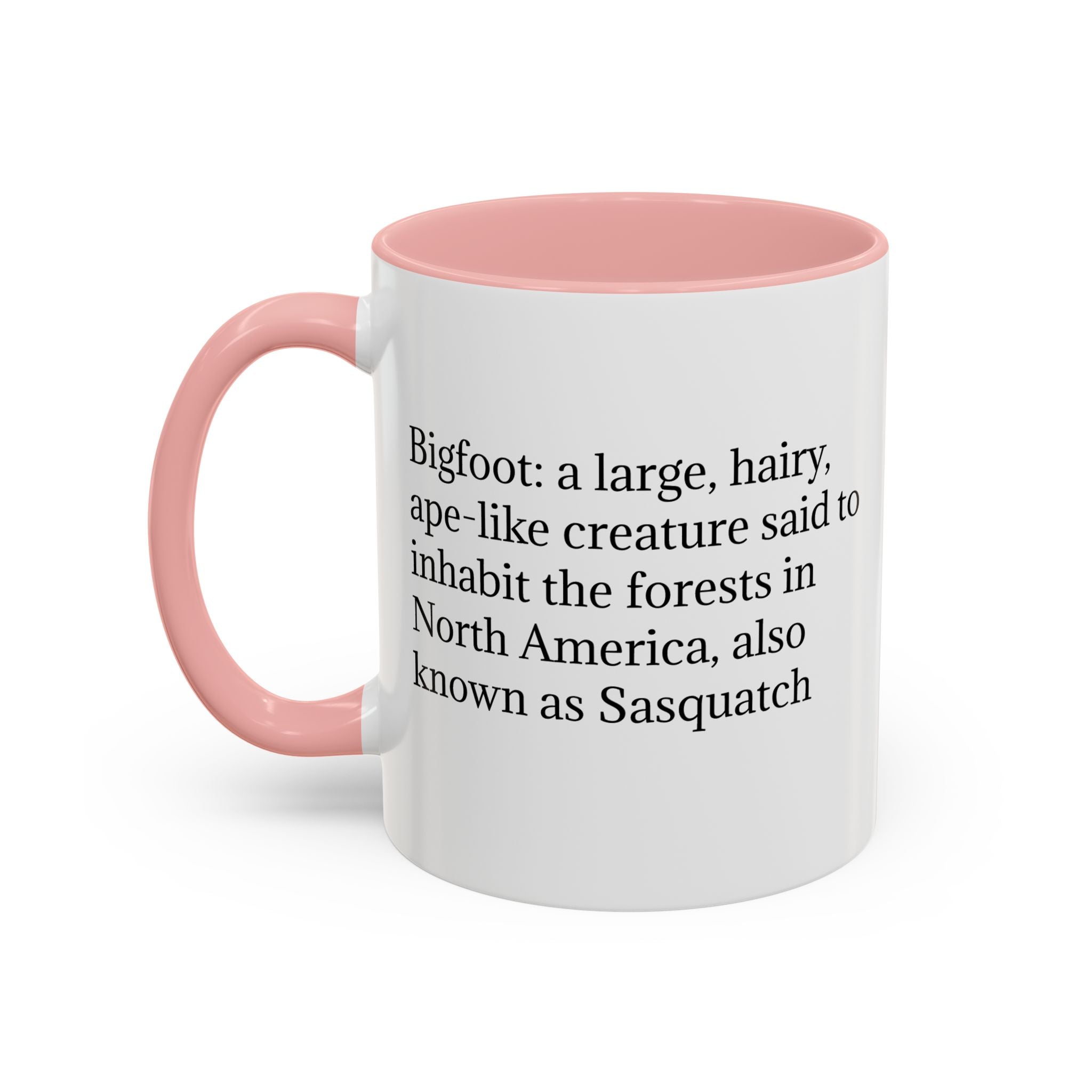 Bigfoot Coffee Mug: Sasquatch, Forest Cryptid, Mythical Creature, Camping Gift
