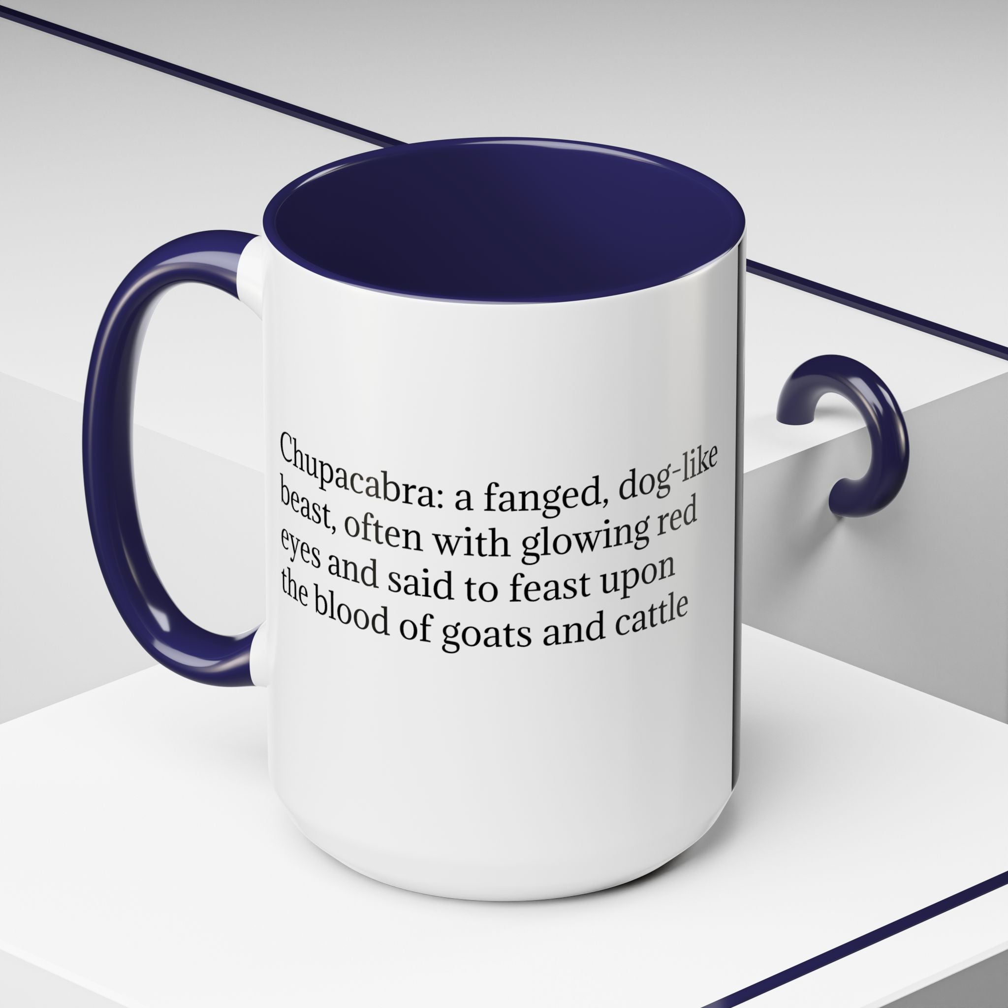 Chupacabra Mug: Cryptid Coffee Cup, Supernatural Beast, Mexican Folklore Gift