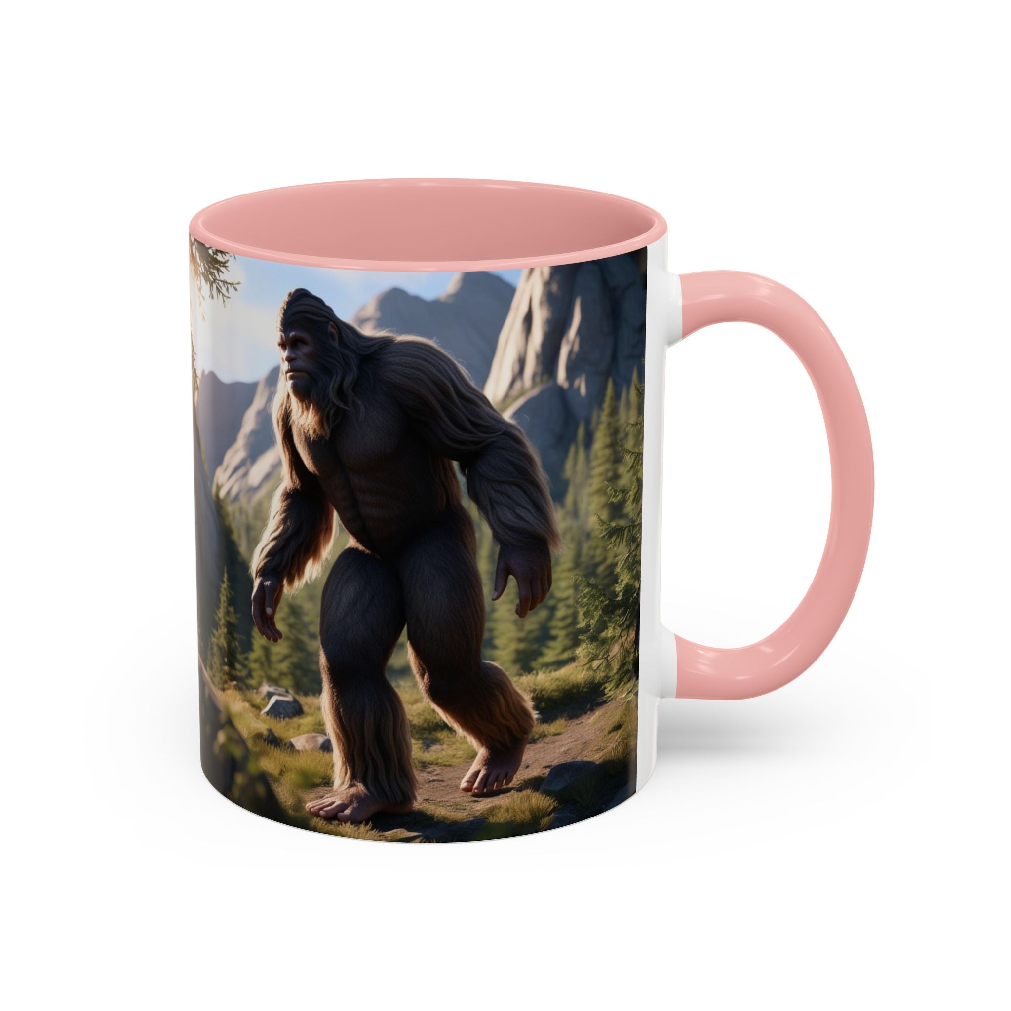 Bigfoot Coffee Cup: Sasquatch Coffee Mug, Pacific Northwest Cryptid, Mythical Creature