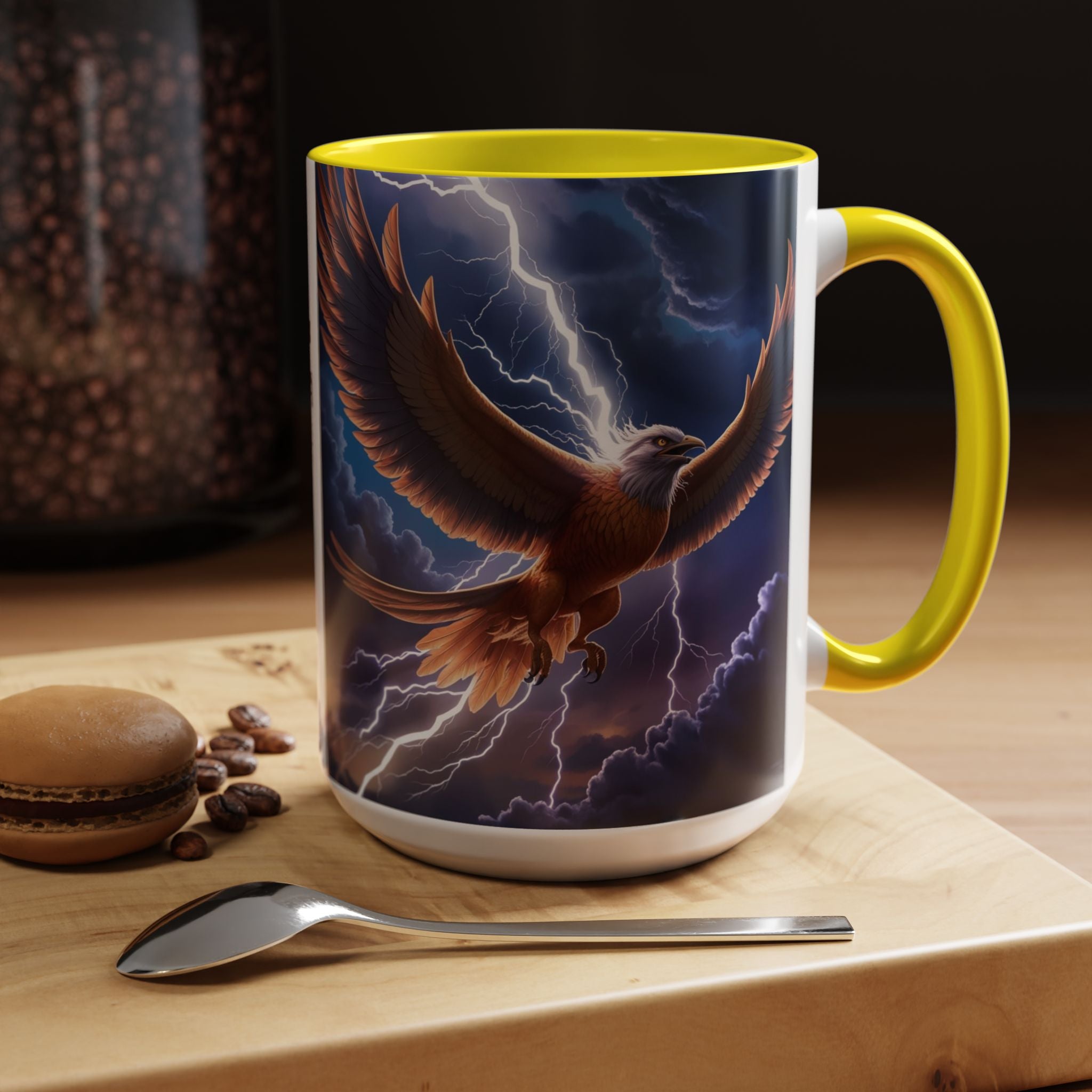 Thunderbird Coffee Mug: Native American Spirit Animal, Southwest Folklore
