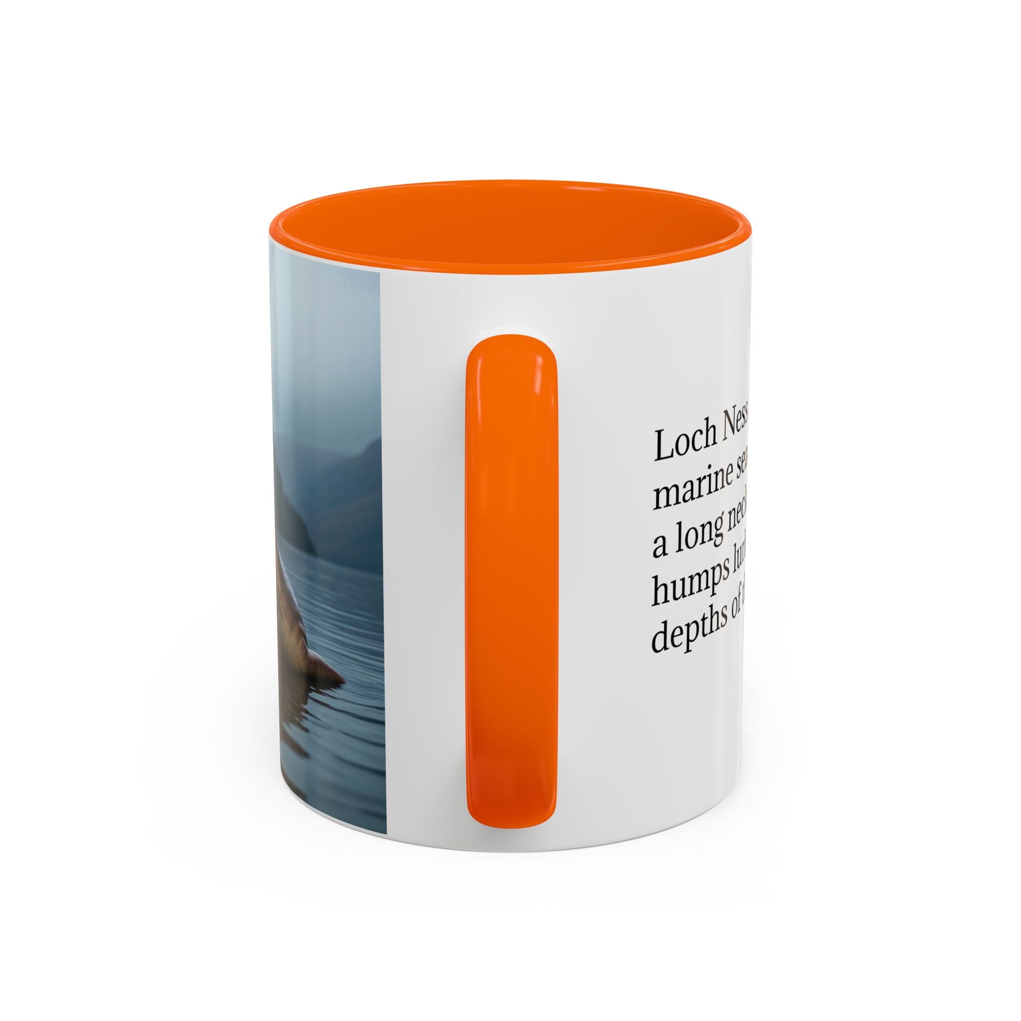 Loch Ness Monster Coffee Cup: Nessie Cryptid Gift, Scottish Sea Creature