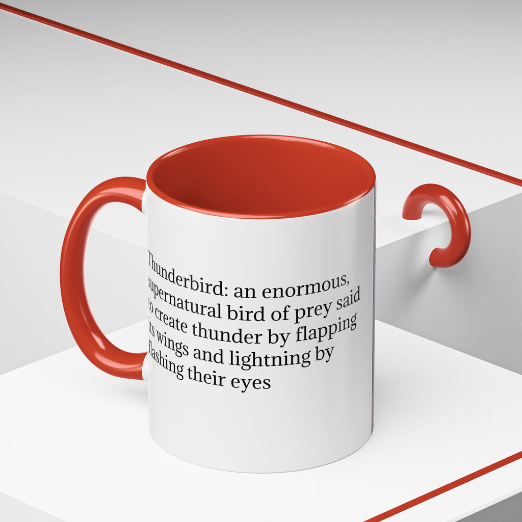 Thunderbird Coffee Mug: Native American Spirit Animal, Southwest Folklore