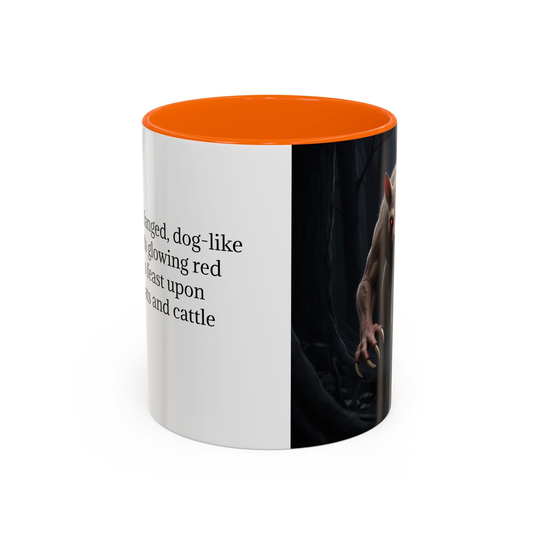 Chupacabra Mug: Cryptid Coffee Cup, Supernatural Beast, Mexican Folklore Gift
