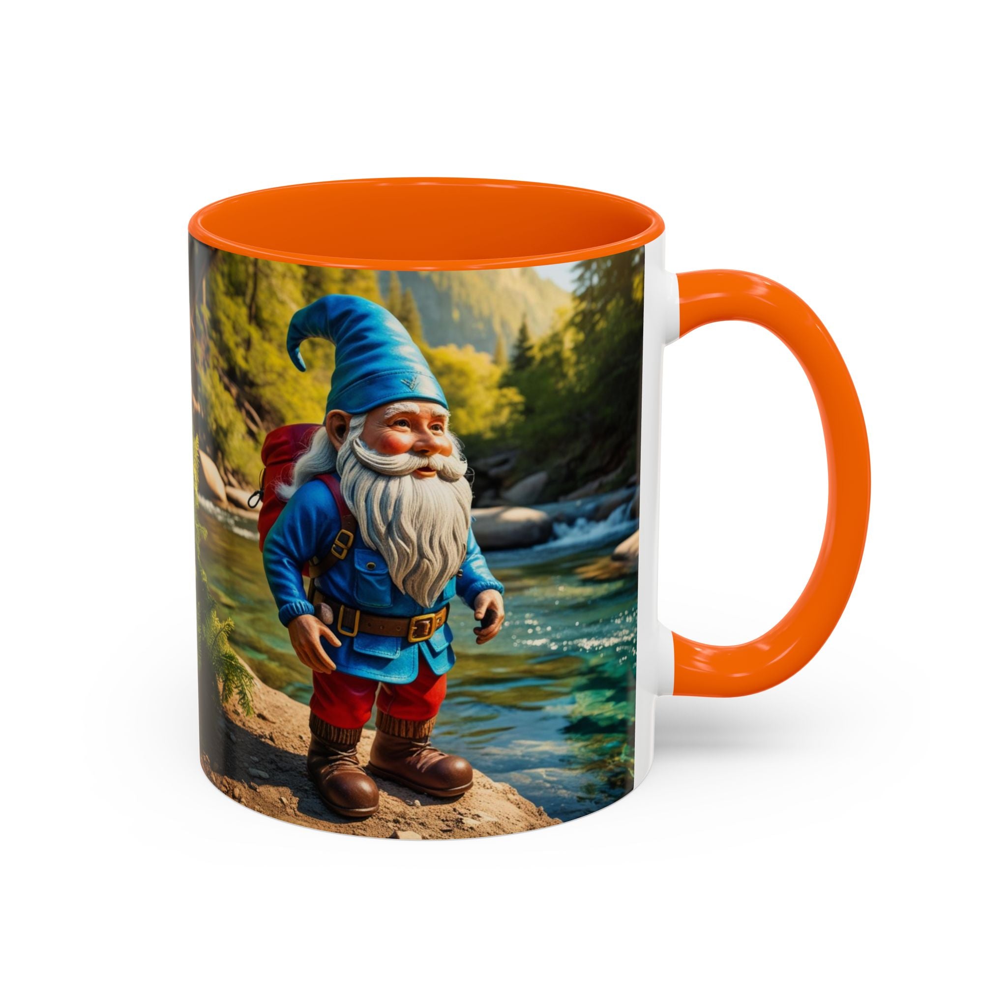 Gnome Mug: Nordic Folklore Gift, Scandinavian Nisse, Enchanted Creature Coffee Cup
