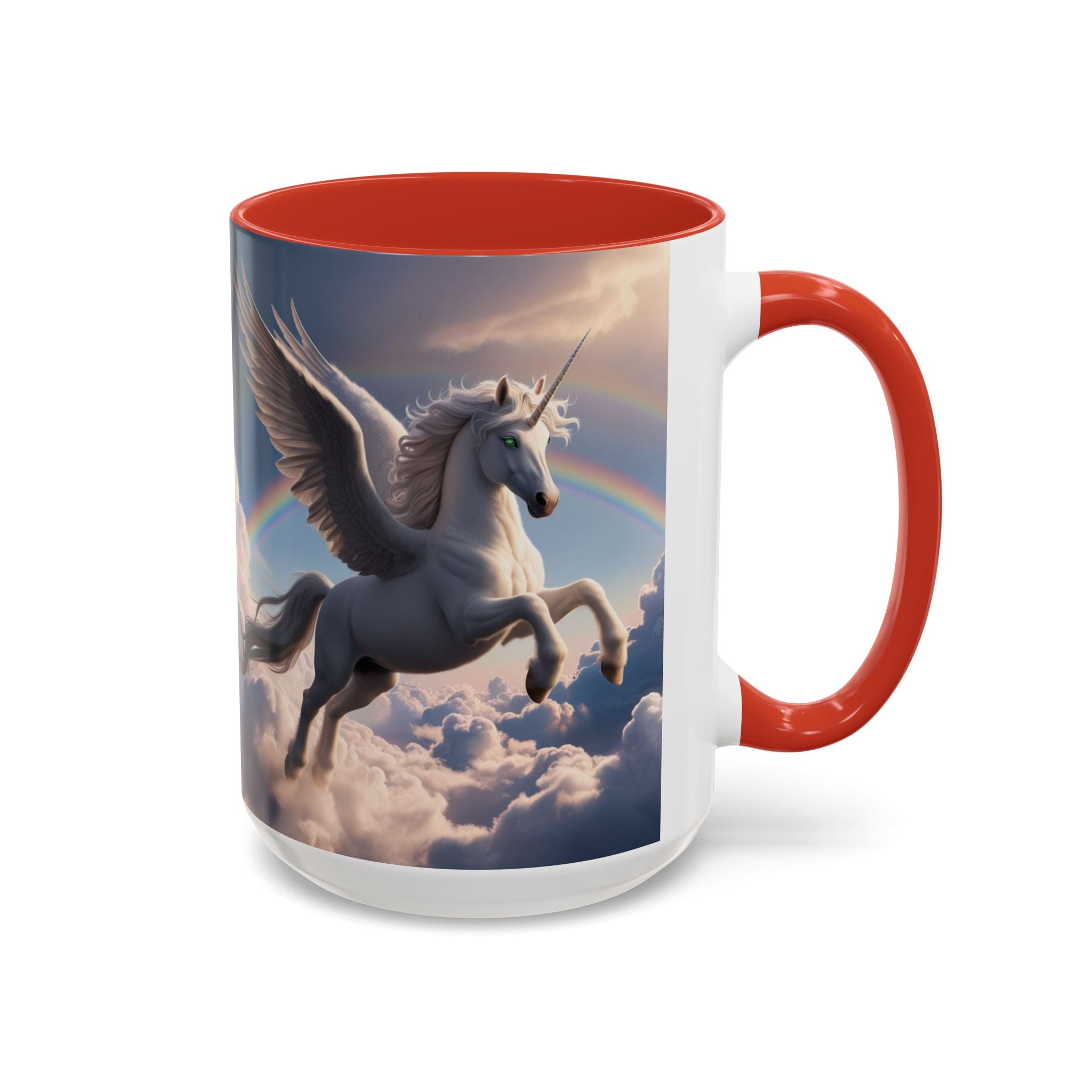 Unicorn Coffee Mug: Enchanted Alicorn, Mythical Creature, Fairytale Gift (Pink)