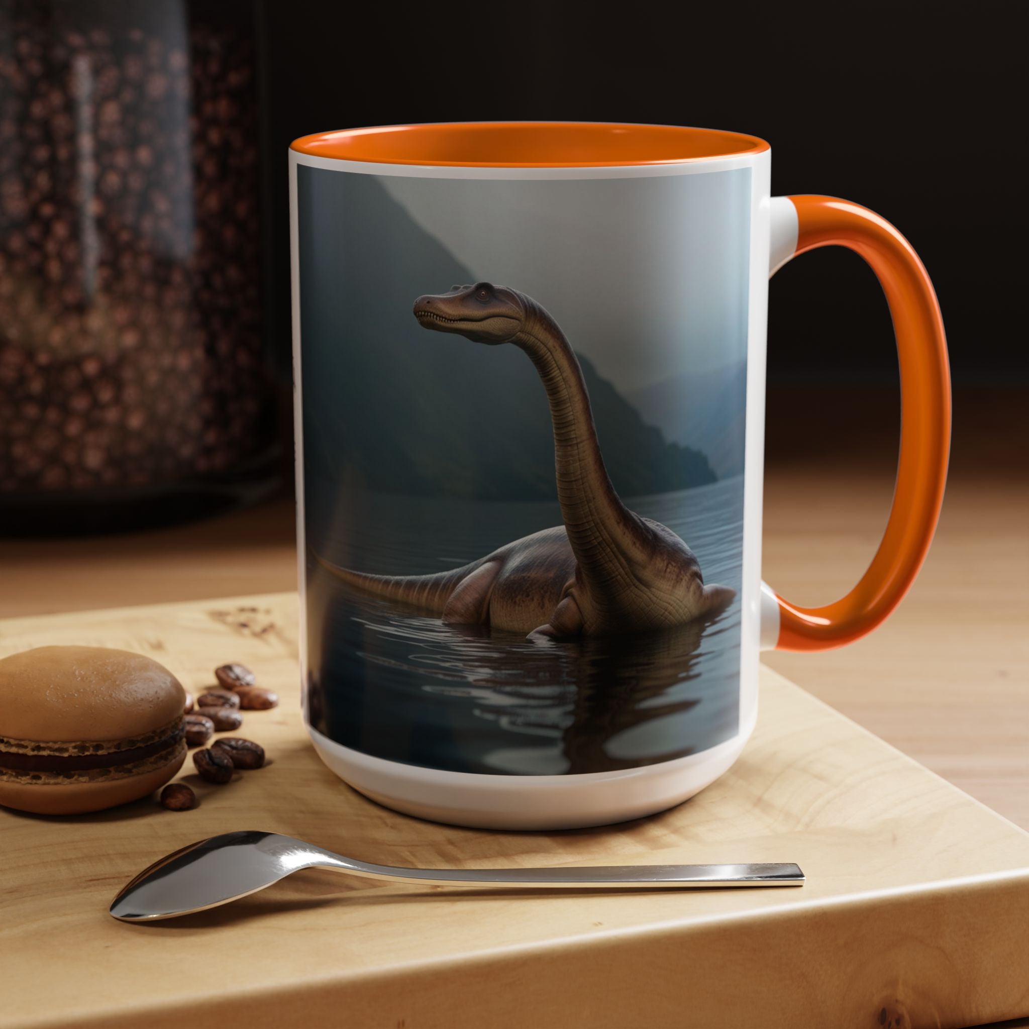 Loch Ness Monster Coffee Cup: Nessie Cryptid Gift, Scottish Sea Creature