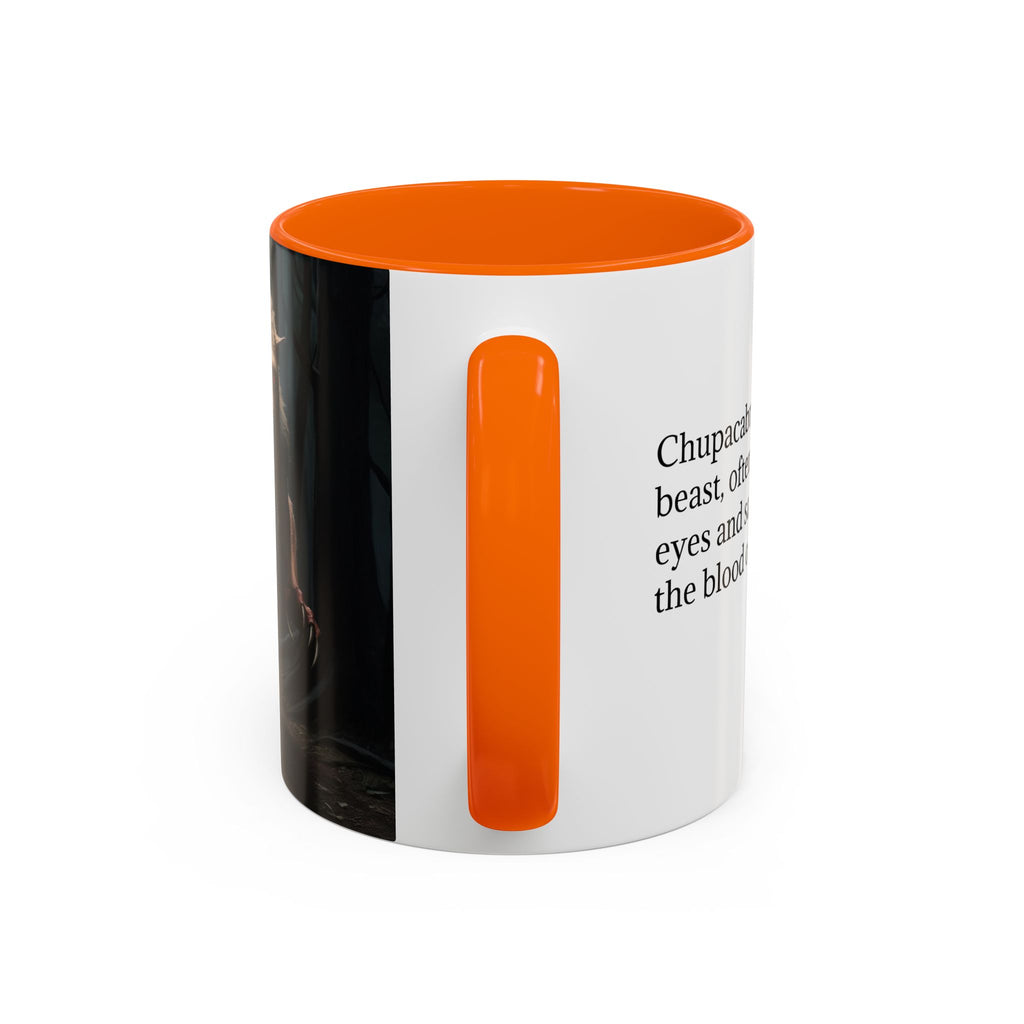 Chupacabra Coffee Mug: Supernatural Beast, Mexican Folklore Gift, Mythical Canine Cryptid