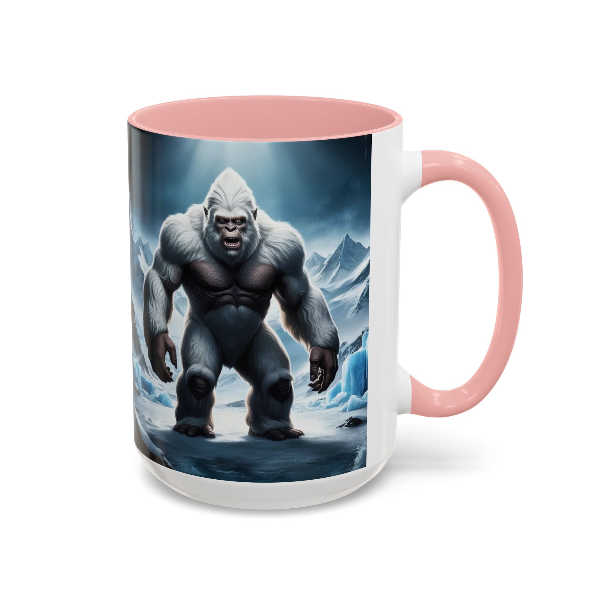 Yeti Coffee Mug: Abominable Snowman, Sasquatch Camping Gift, Himalayan Mountain Cryptid