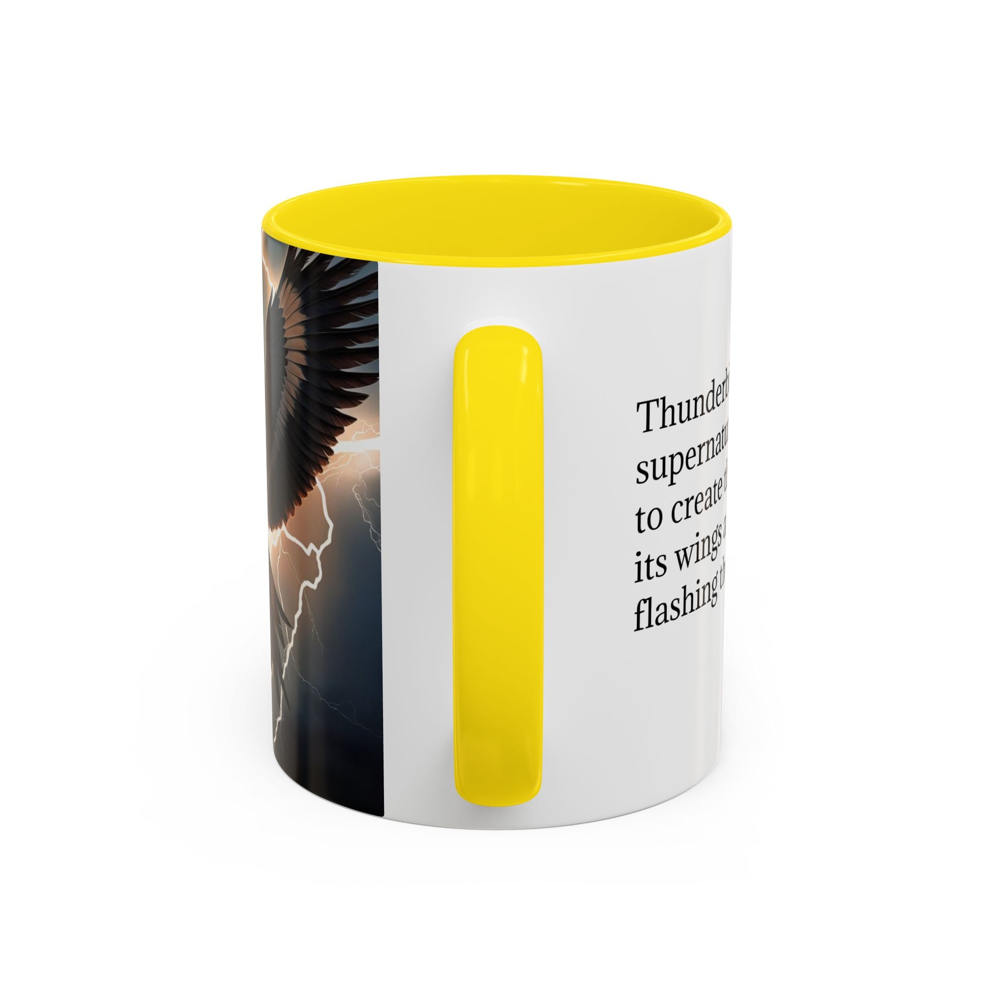Thunderbird Coffee Cup: Legendary Creature, Spirit Animal, Cryptid Mugs for Men