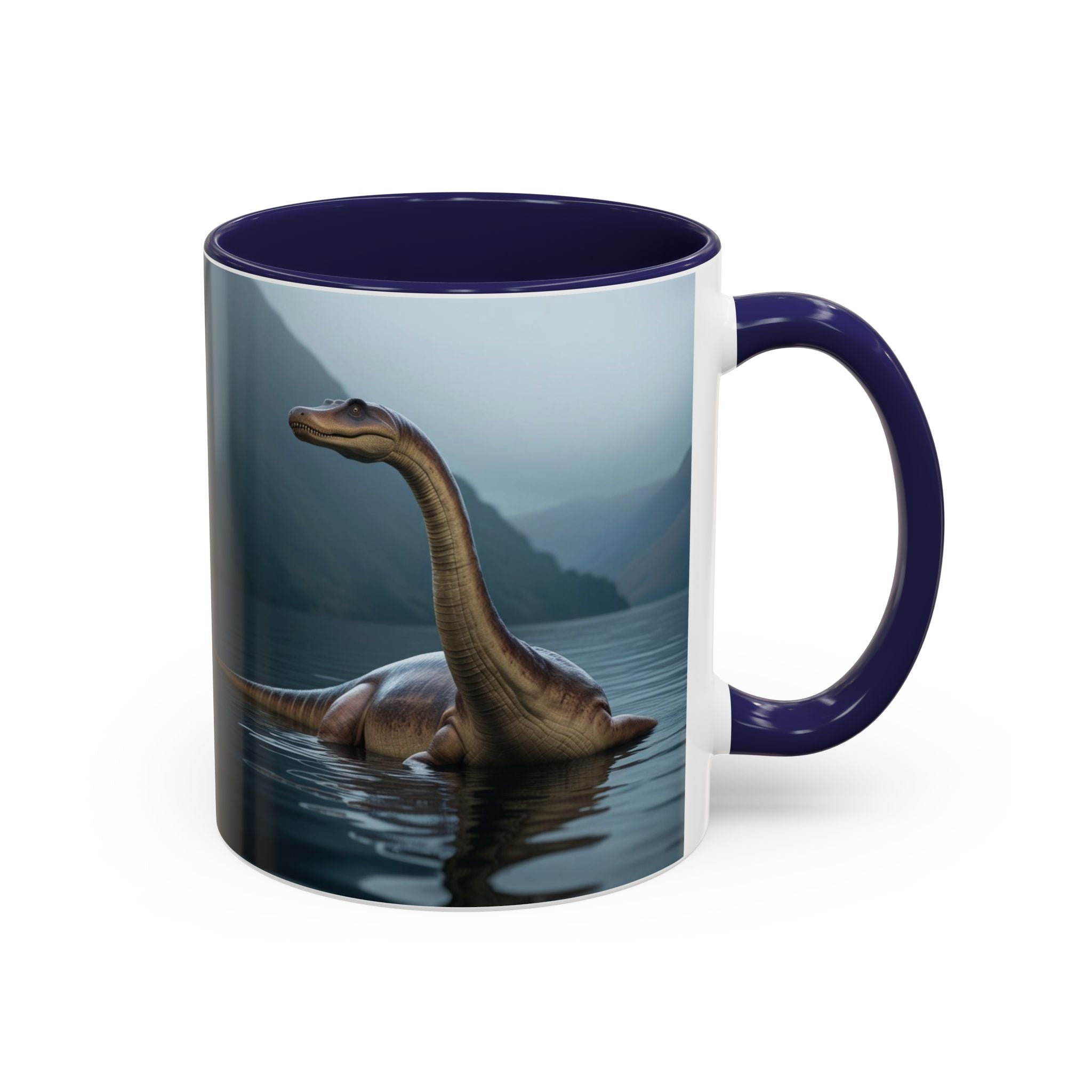 Loch Ness Monster Coffee Cup: Nessie Cryptid Gift, Scottish Sea Creature