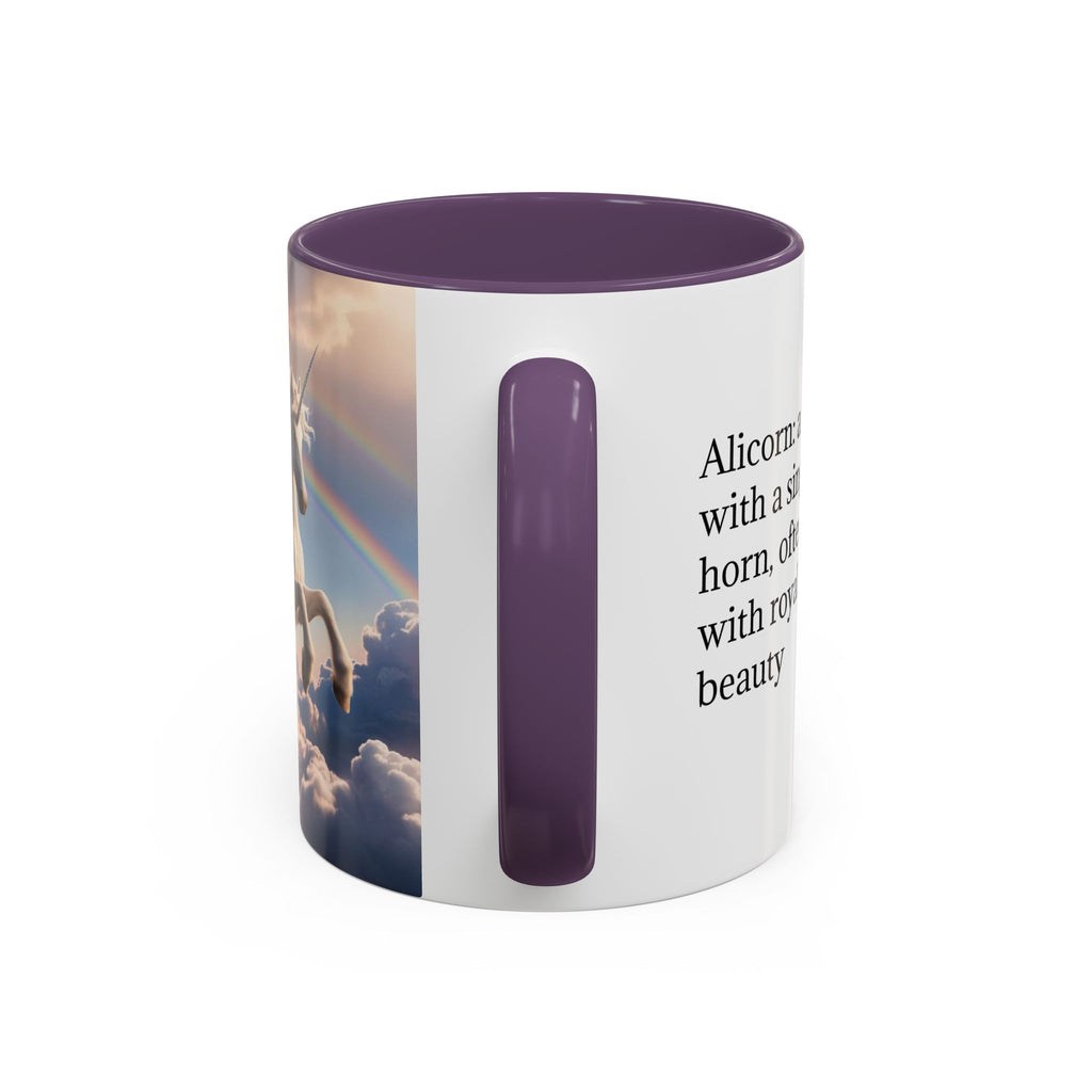 Unicorn Coffee Mug: Enchanted Alicorn, Mythical Creature, Fairytale Gift (Pink)