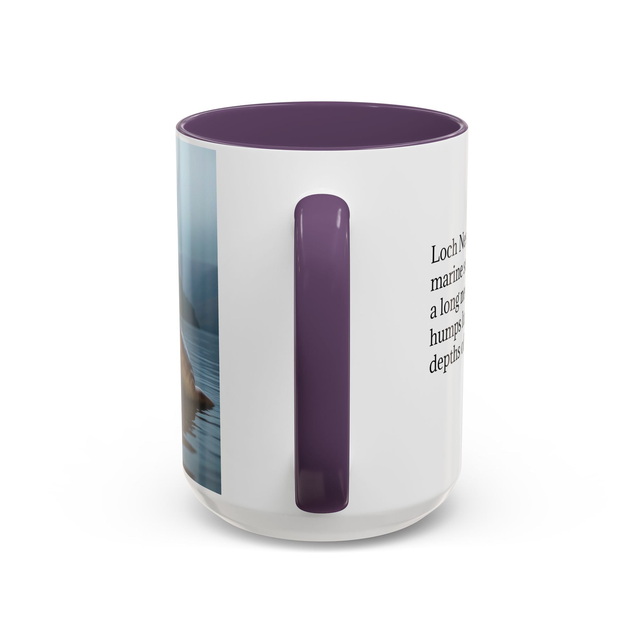 Loch Ness Monster Coffee Cup: Nessie Cryptid Gift, Scottish Sea Creature