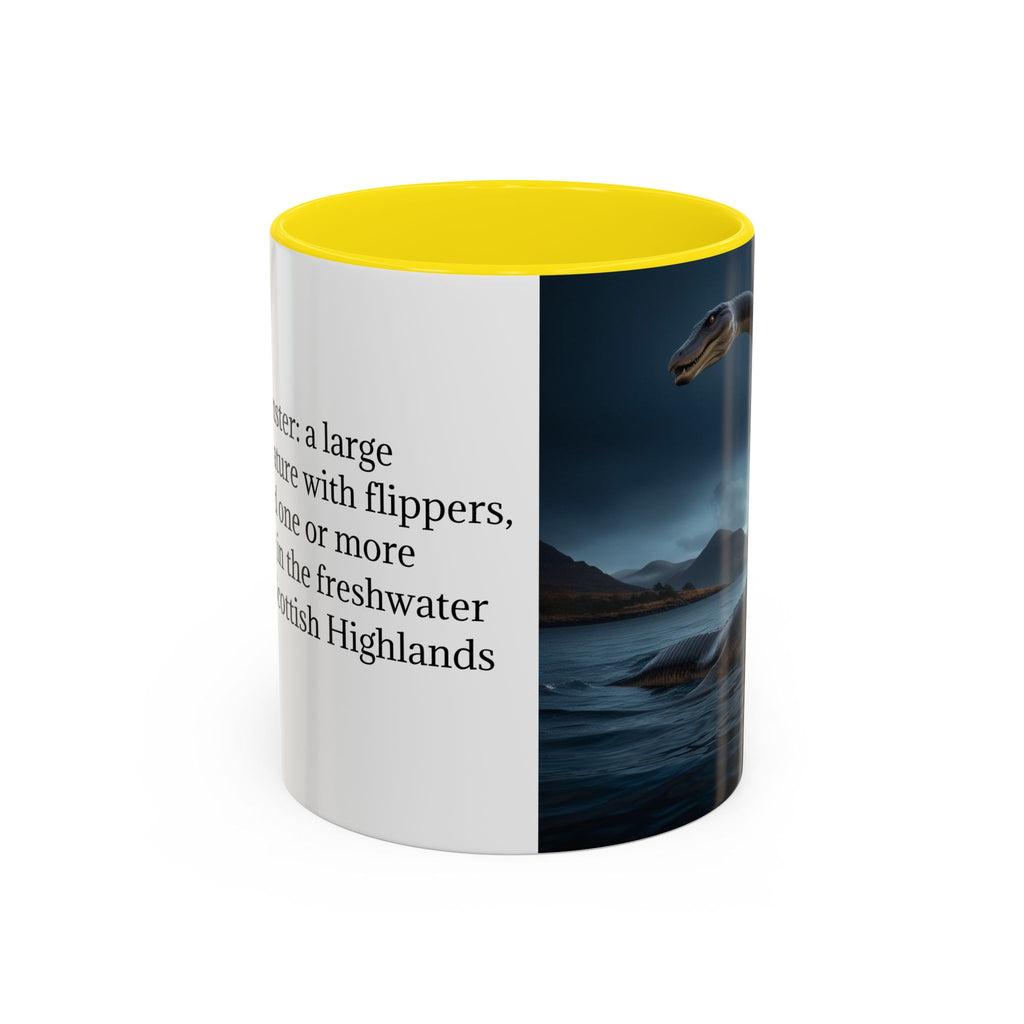 Loch Ness Monster: Nessie Coffee Cup, Legendary Sea Creature, Plesiosaurus Gift