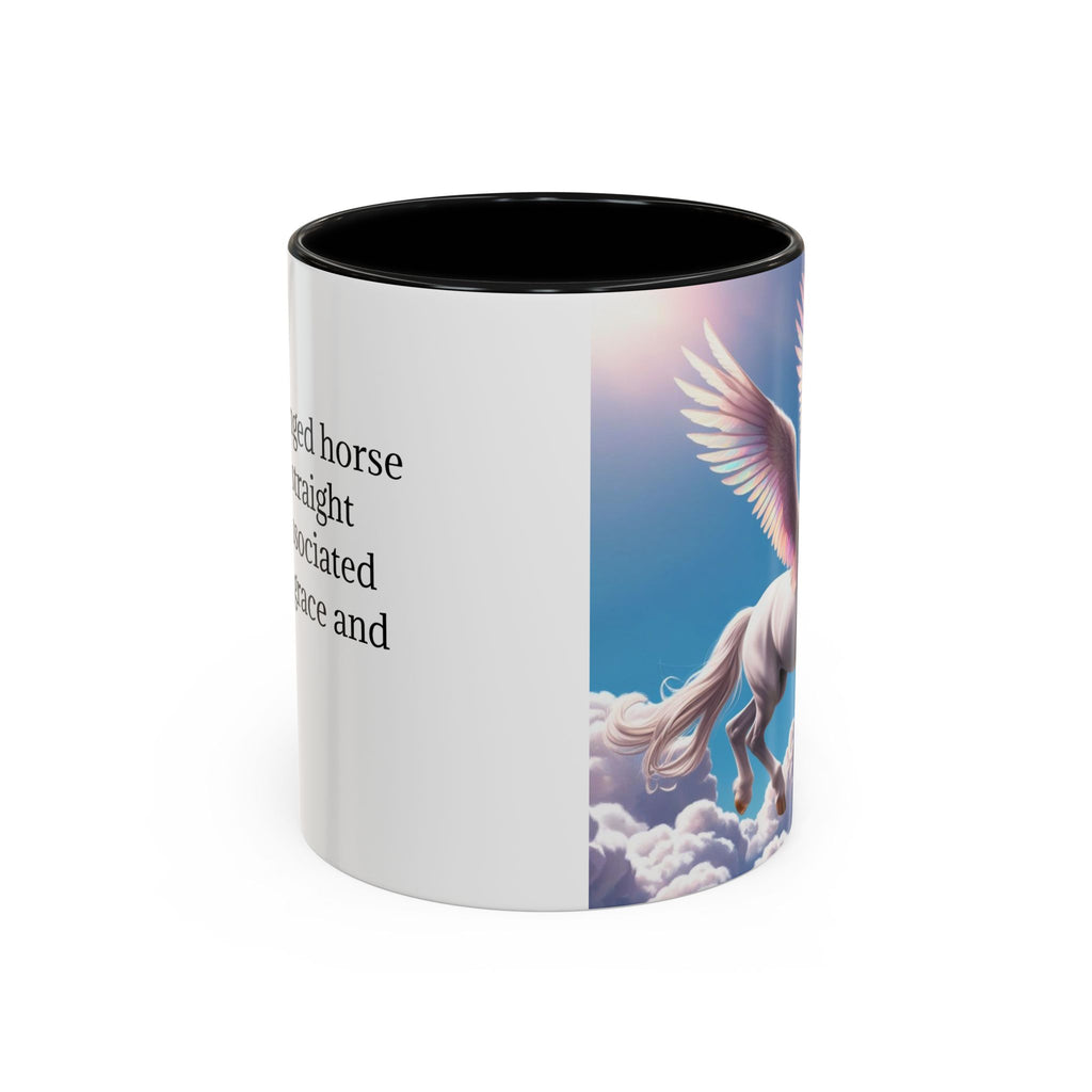 Unicorn Coffee Cup: Fantasy Alicorn Mug, Legendary Creature, Enchanted Gift (Purple)