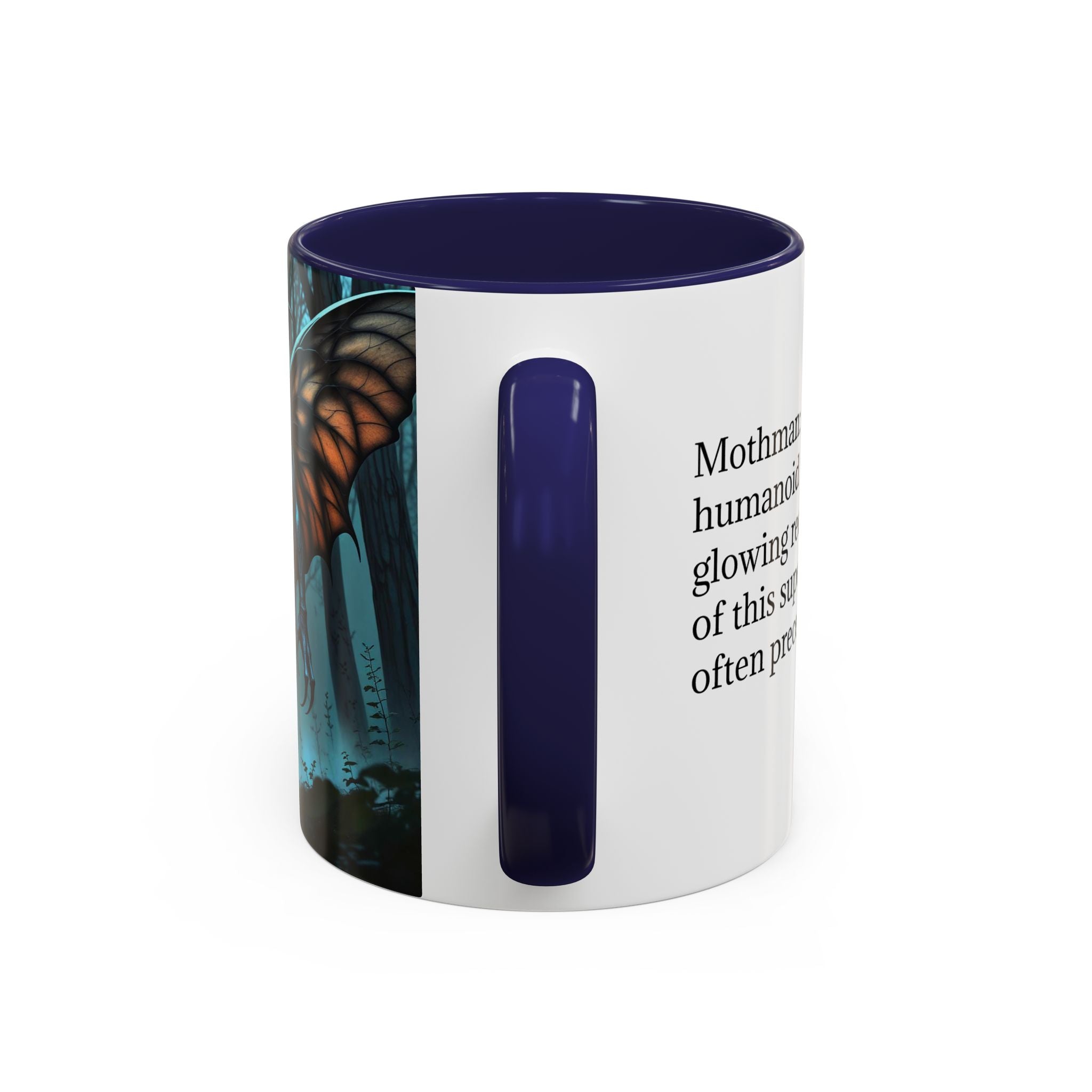 Mothman Mug: Supernatural Coffee Cup, Mythical Creature, Urban Legend (Forrest)