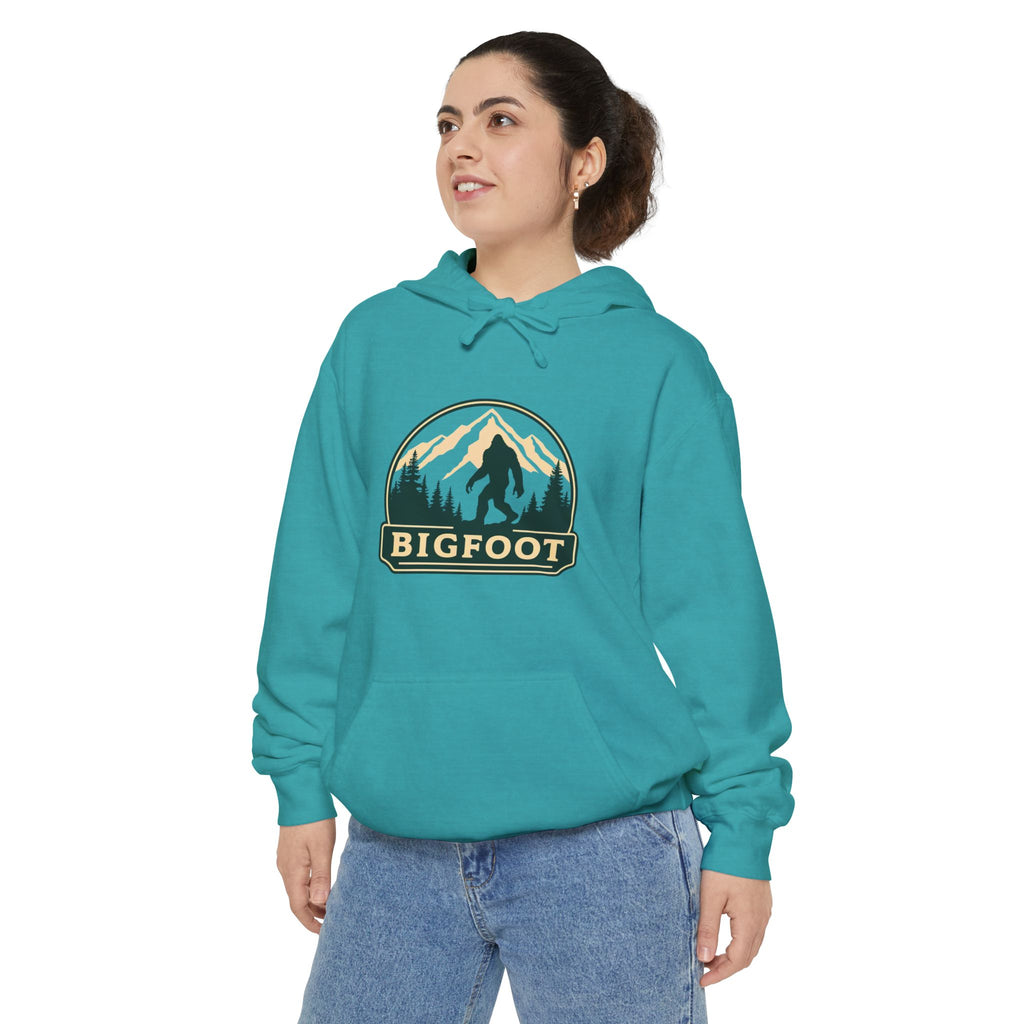 Sasquatch Hoodie - Comfort Colors® | Bigfoot Sweatshirt, Hiking Gift for Nature Lovers, Cozy Unisex Pullover