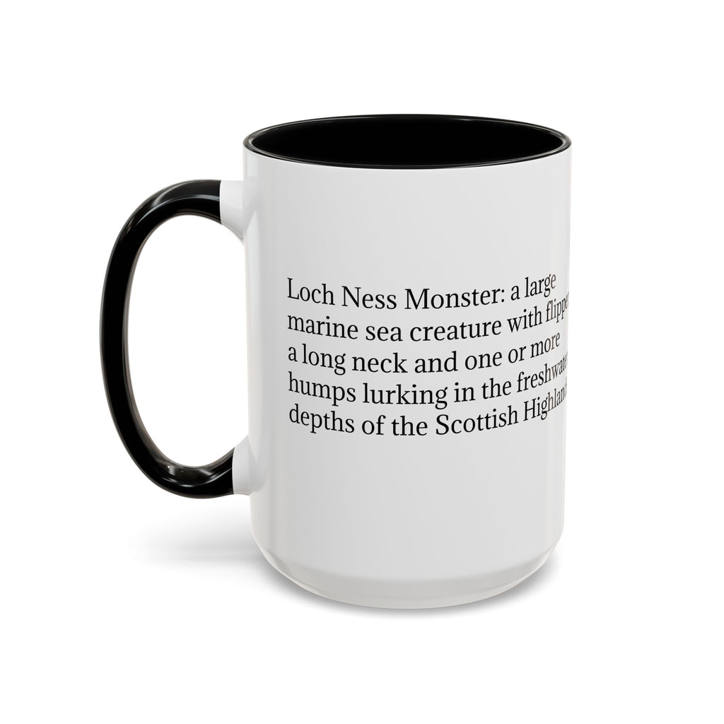 Loch Ness Monster: Nessie Coffee Mug, Mythical Sea Creature, Plesiosaurus Gift