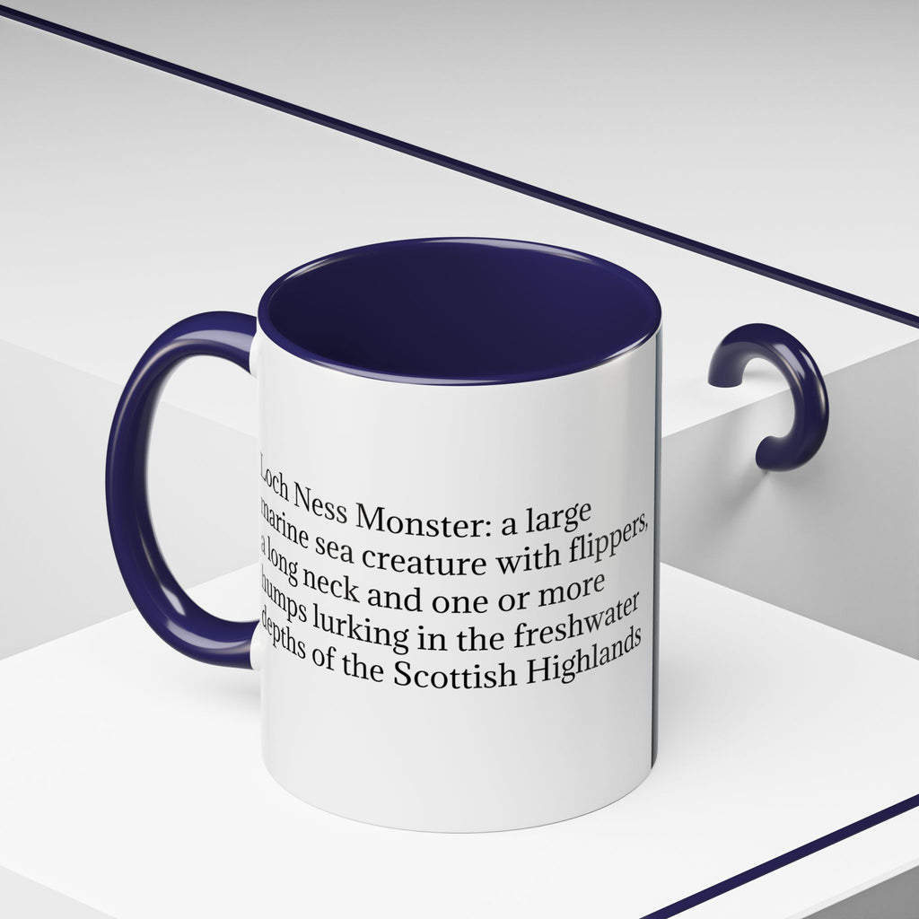 Loch Ness Monster Coffee Cup: Nessie Cryptid Gift, Scottish Sea Creature