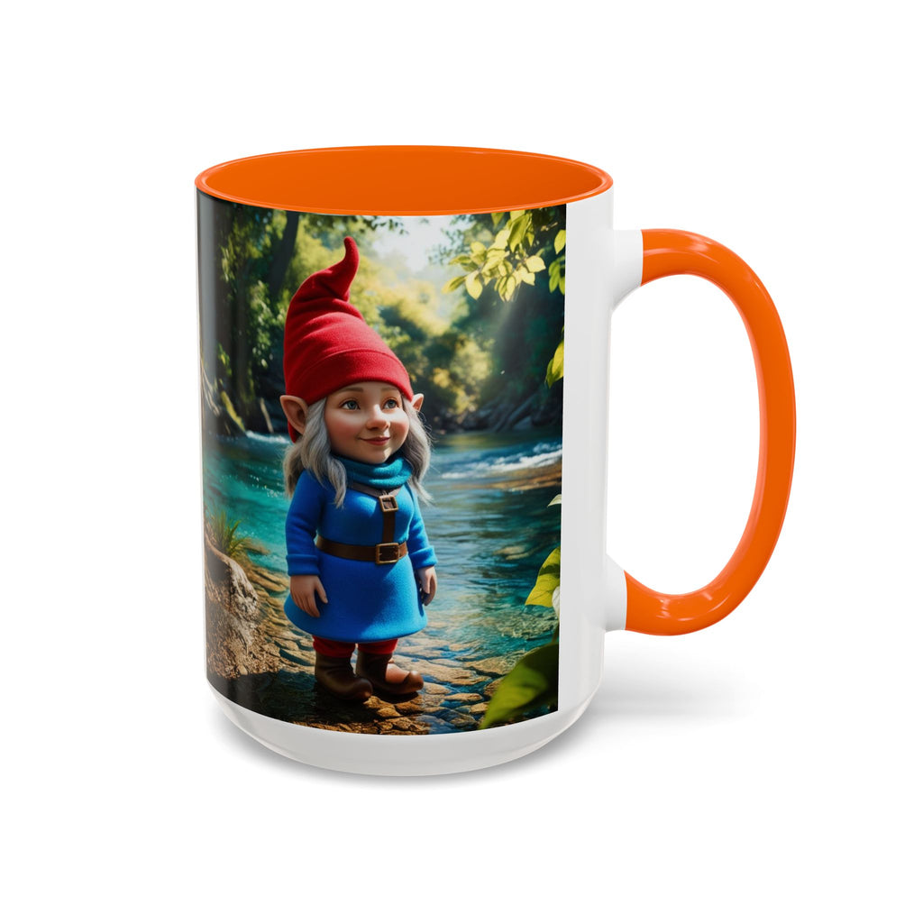 Gnome Mug: Scandinavian Nisse, Nordic Folklore Gift, Mythical Creature Coffee Cup